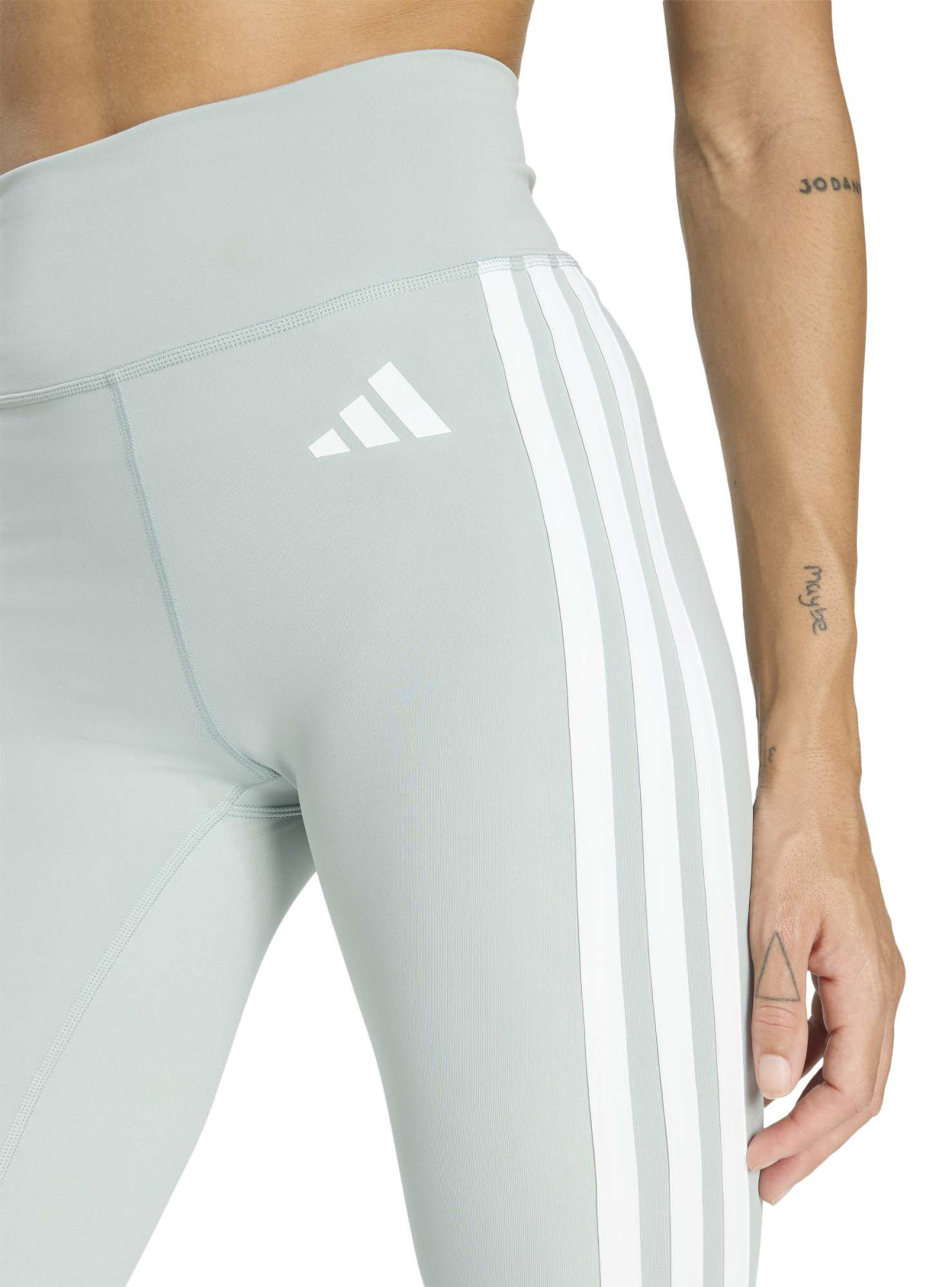 Calza 7/8 Optime Essentials 3 Tiras Tiro Alto-3
