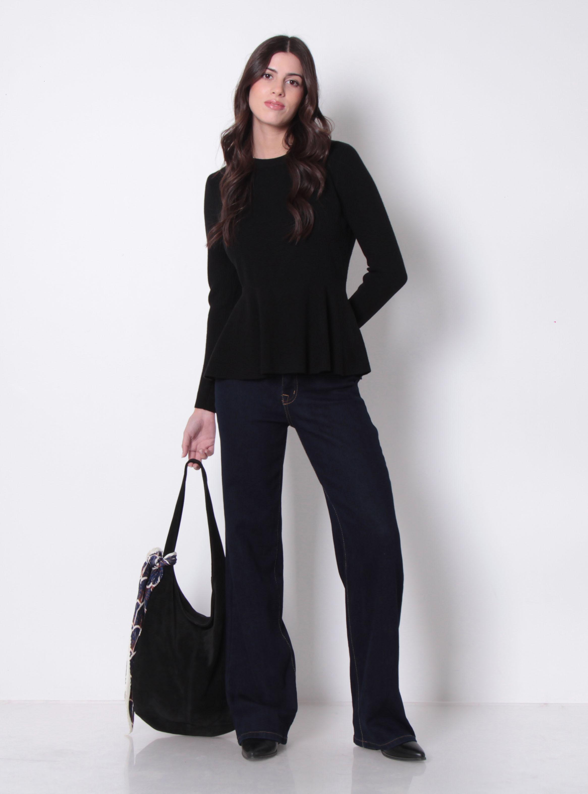 Sweater Manga Larga Cuello Redondo-3