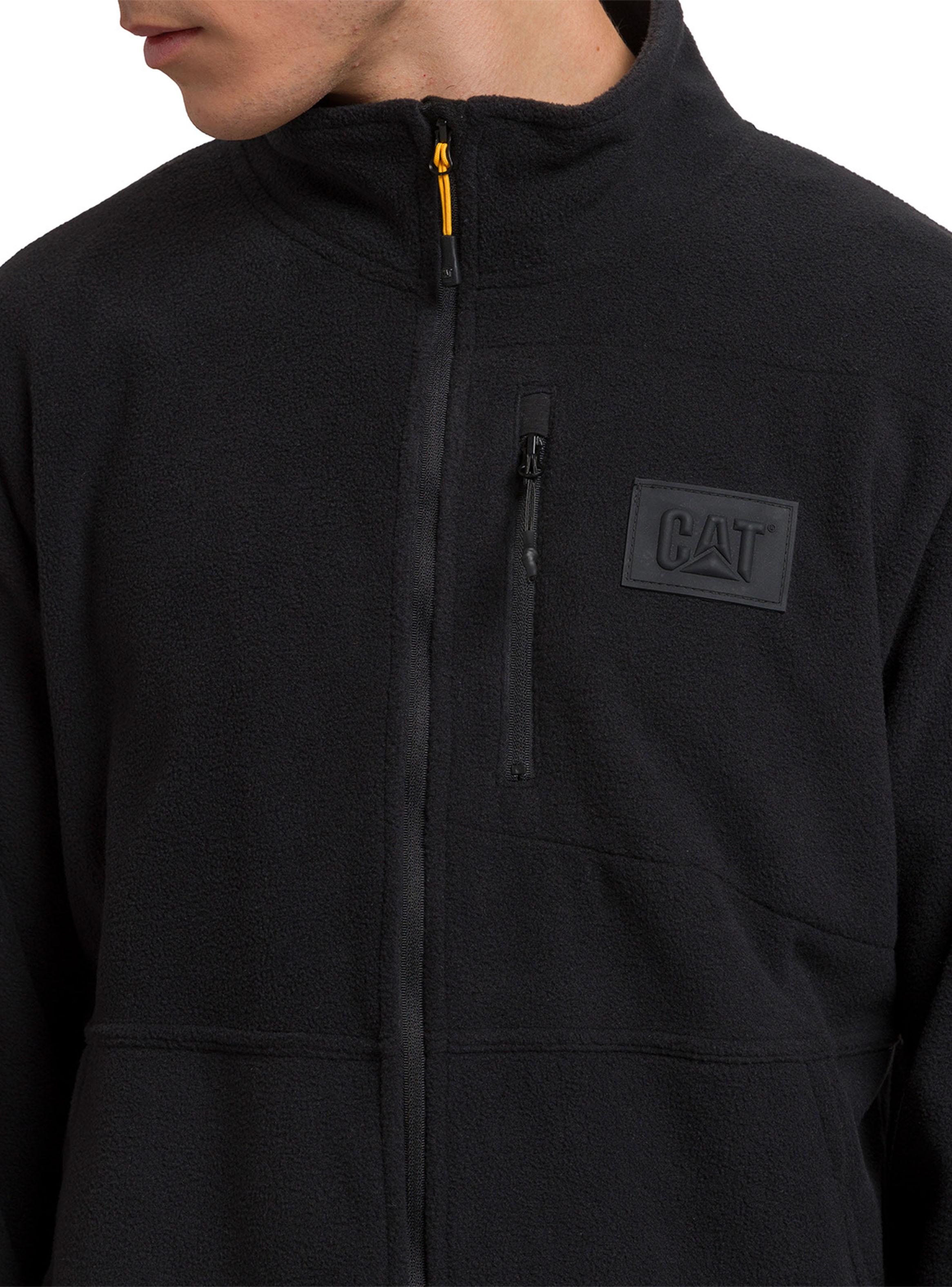 Polar con Cierre Microfleece Jack Negro-2