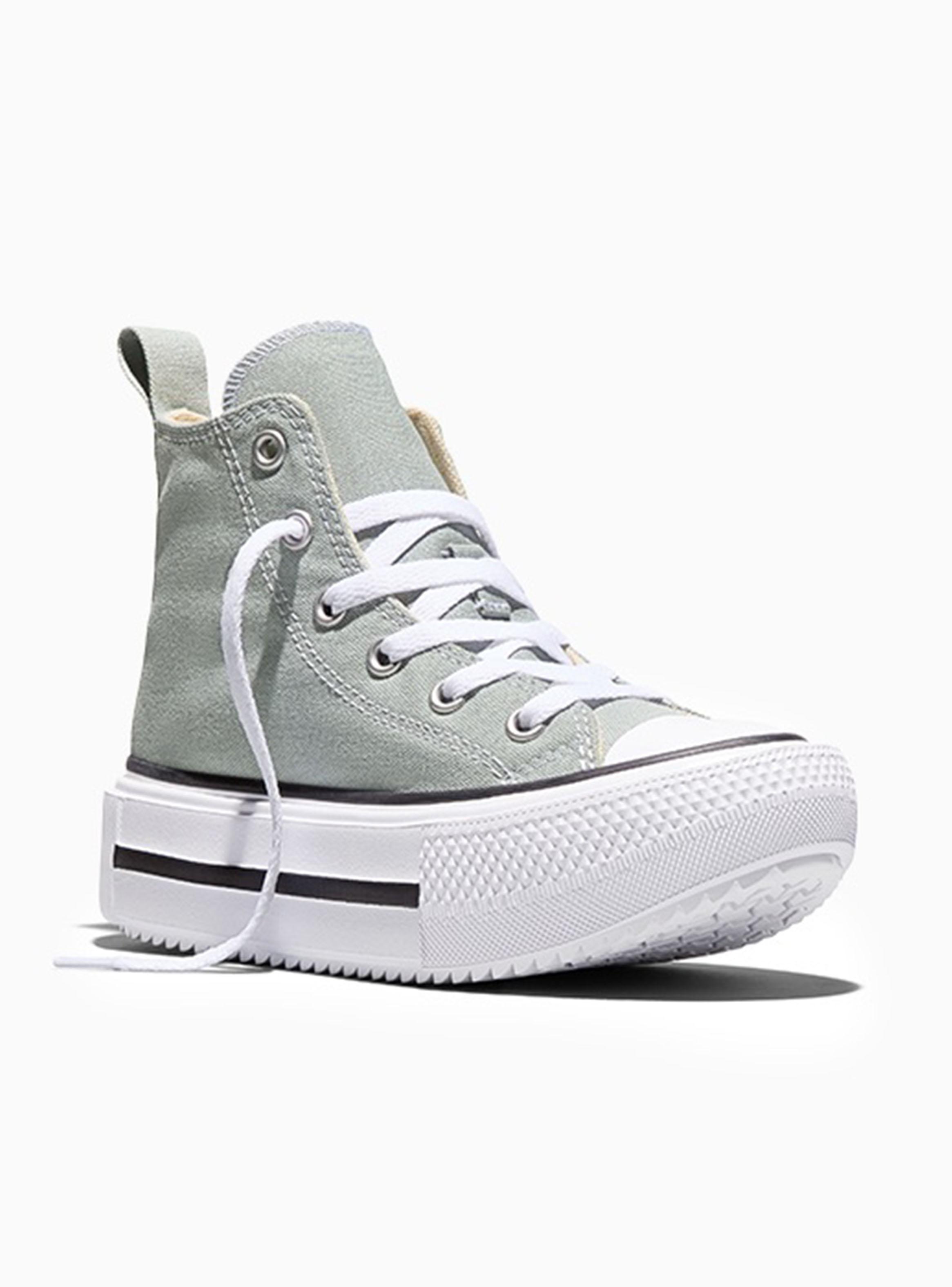 Zapatilla Gris All Star Lift Double Stack T.27 a T.35-2