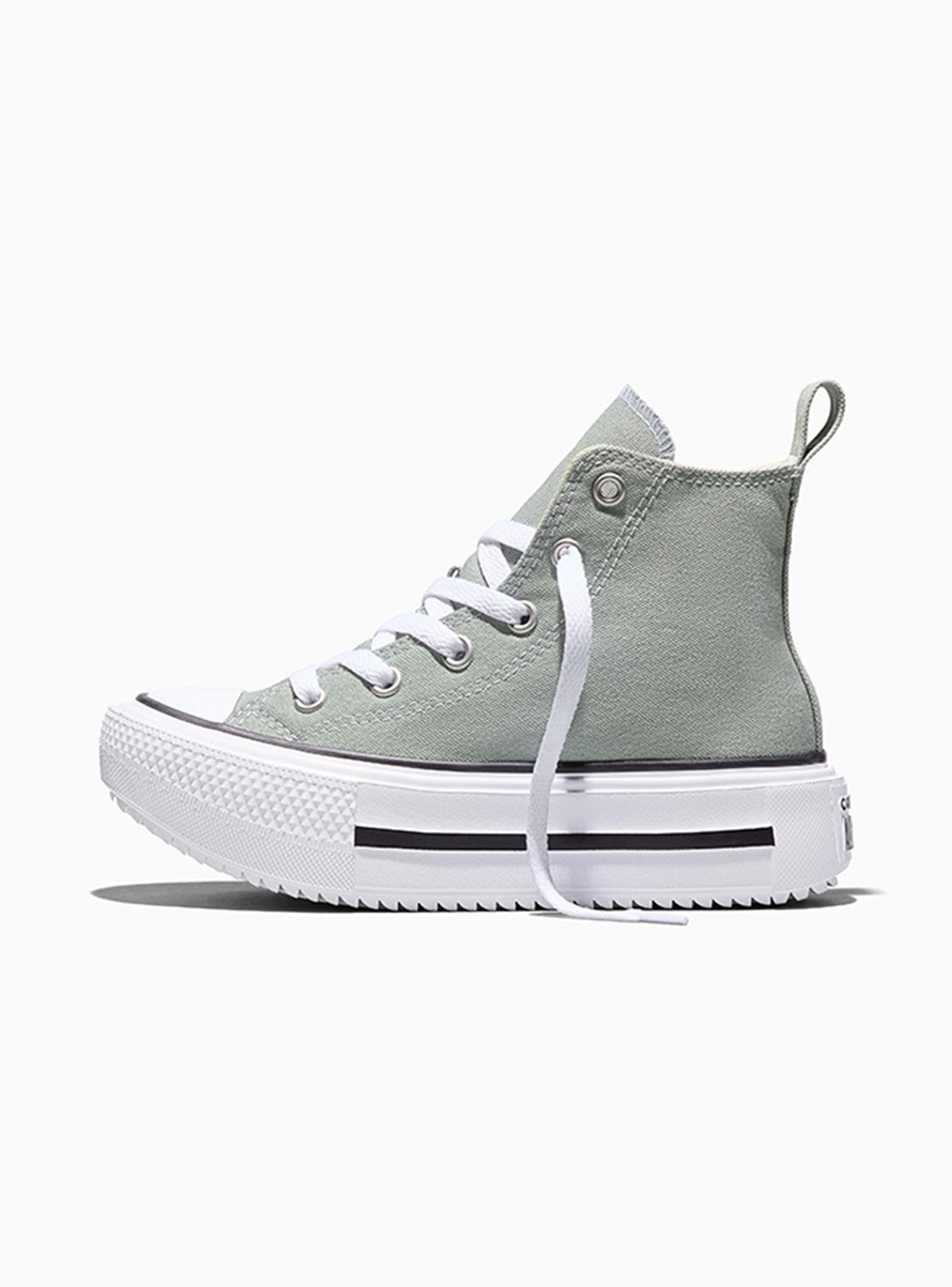 Zapatilla Gris All Star Lift Double Stack T.27 a T.35-3