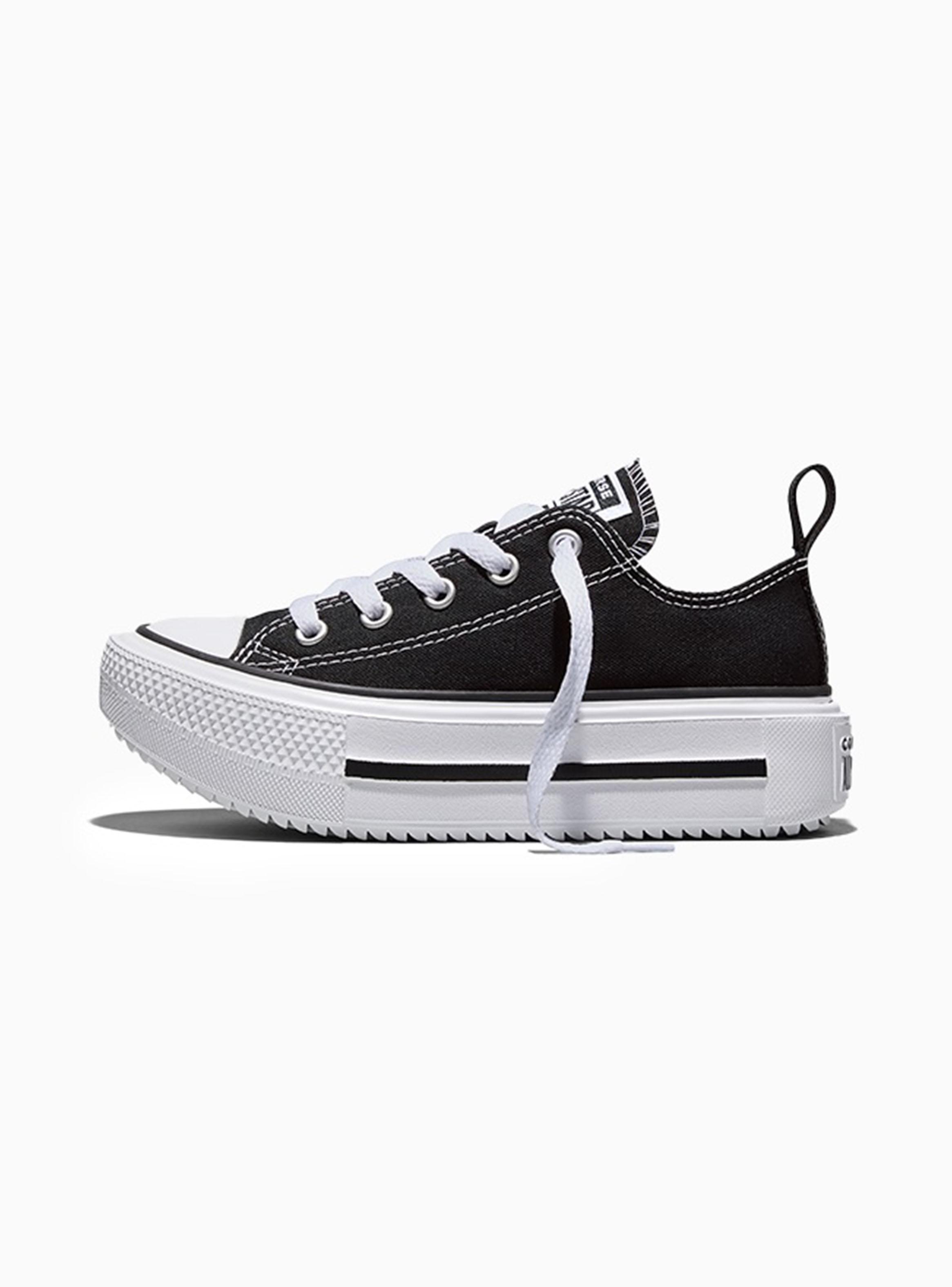 Zapatilla Urbana Black Niños All Star Lift Double S T.27-35-2