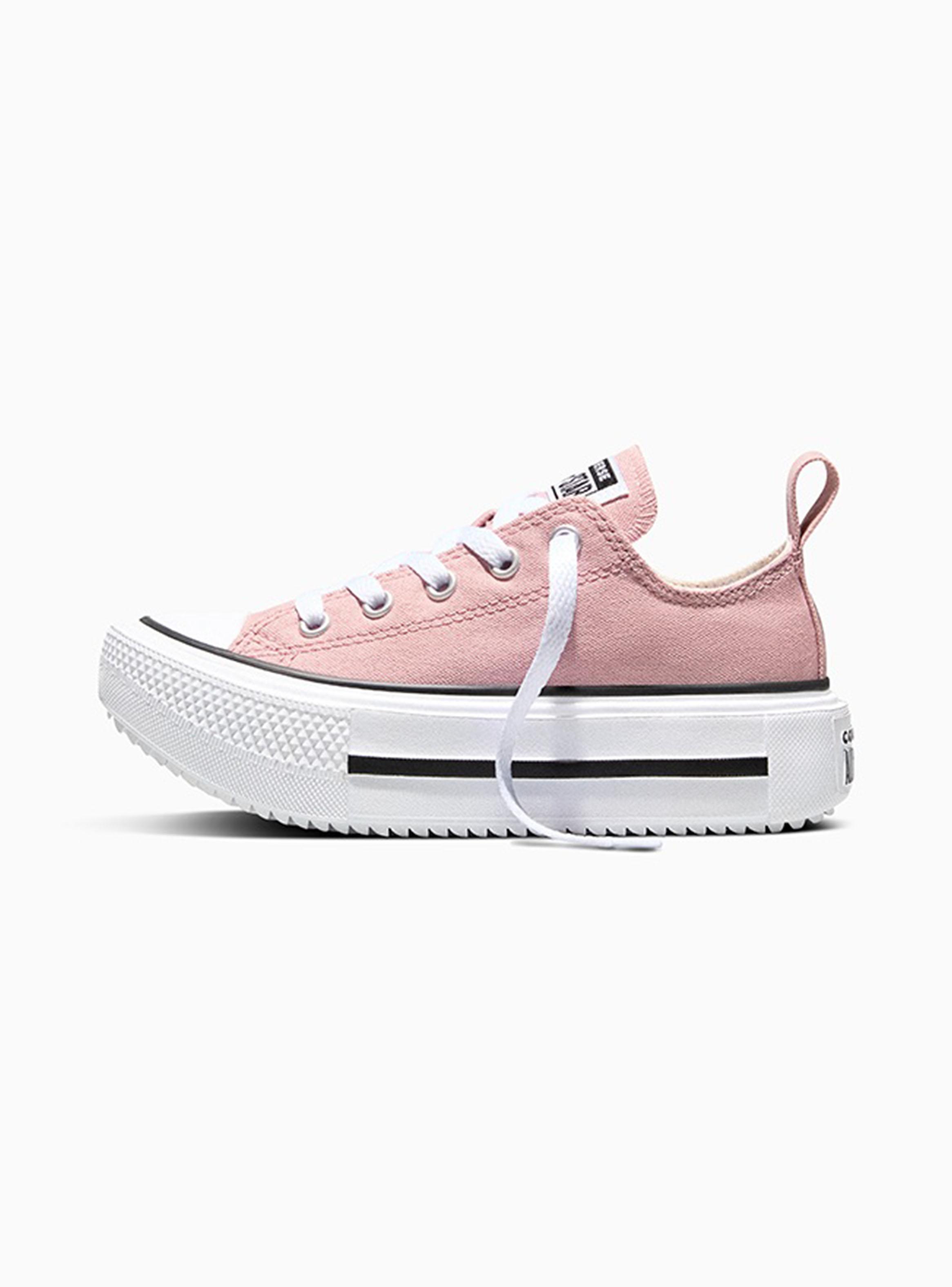 Zapatilla Urbana Pink All Star Lift Double Stack Niños-2