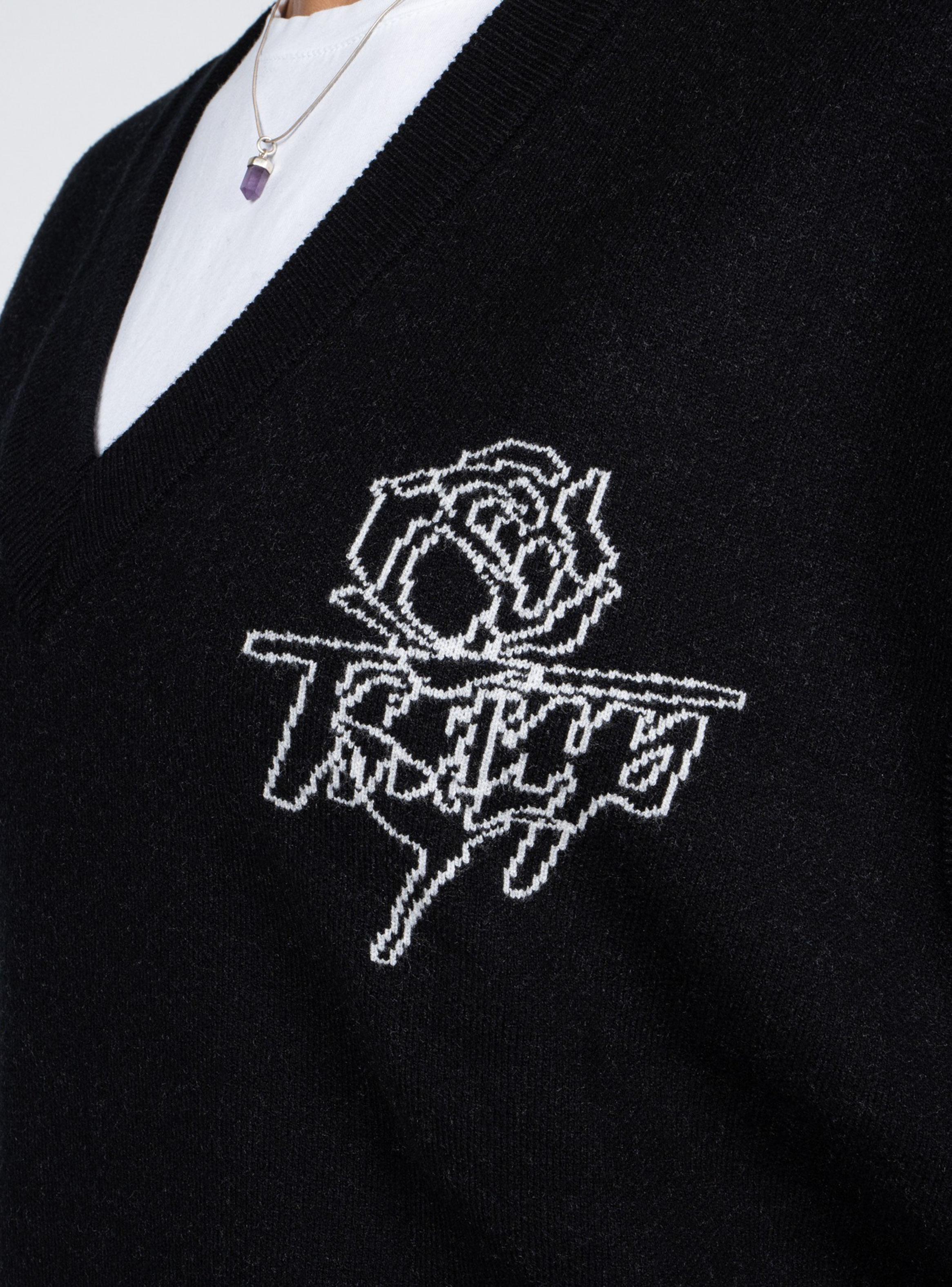 Sweater Sin Mangas Bordado-2