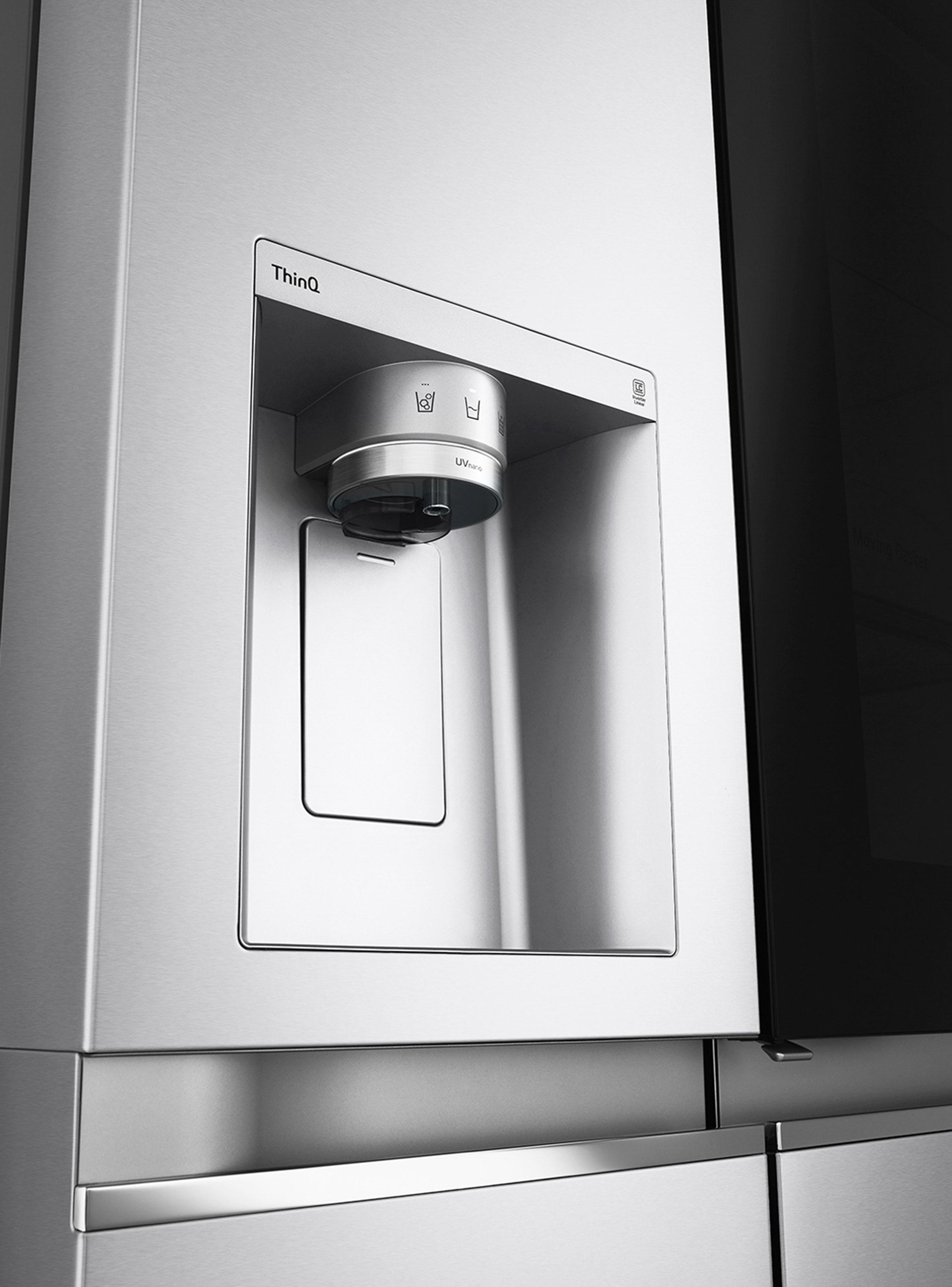 Refrigerador Side by Side No Frost 598 Litros LS66SXNC Instaview-7