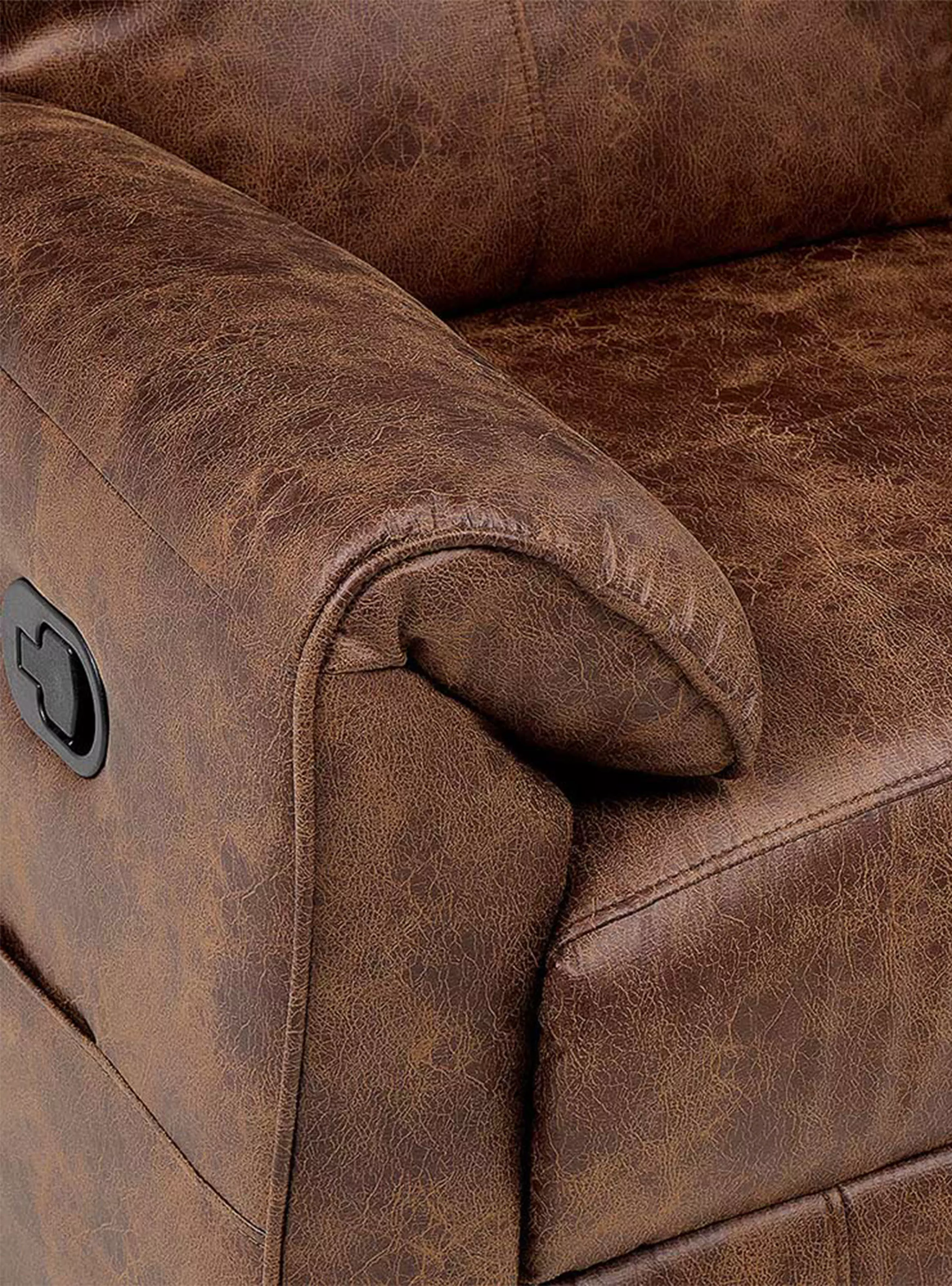 Sofa Seccional Reclinable Tolosa 2 Cuerpos Tela-3