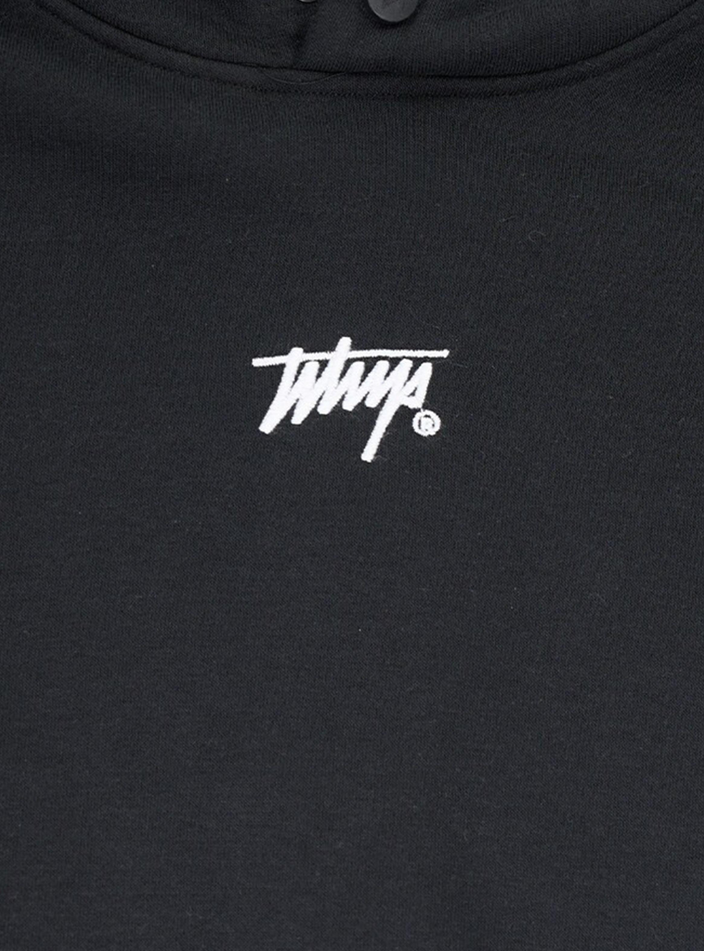 Polerón Capucha Hoodie Detalle en Blanco-2