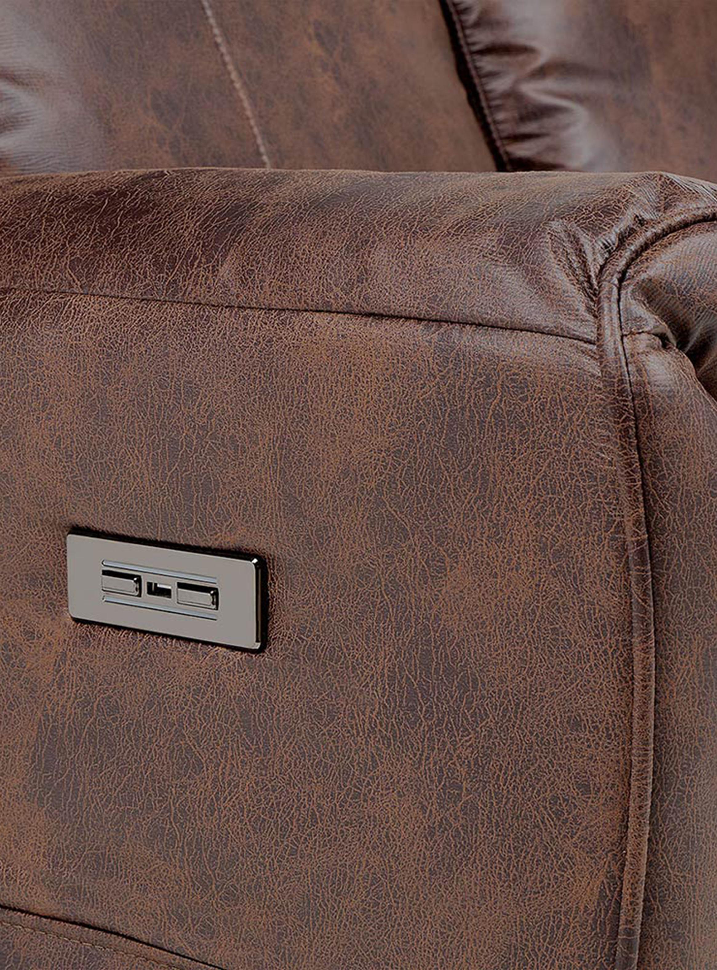 Sofá Reclinable Tolosa 3 Cuerpos Tela Eléctrico-4