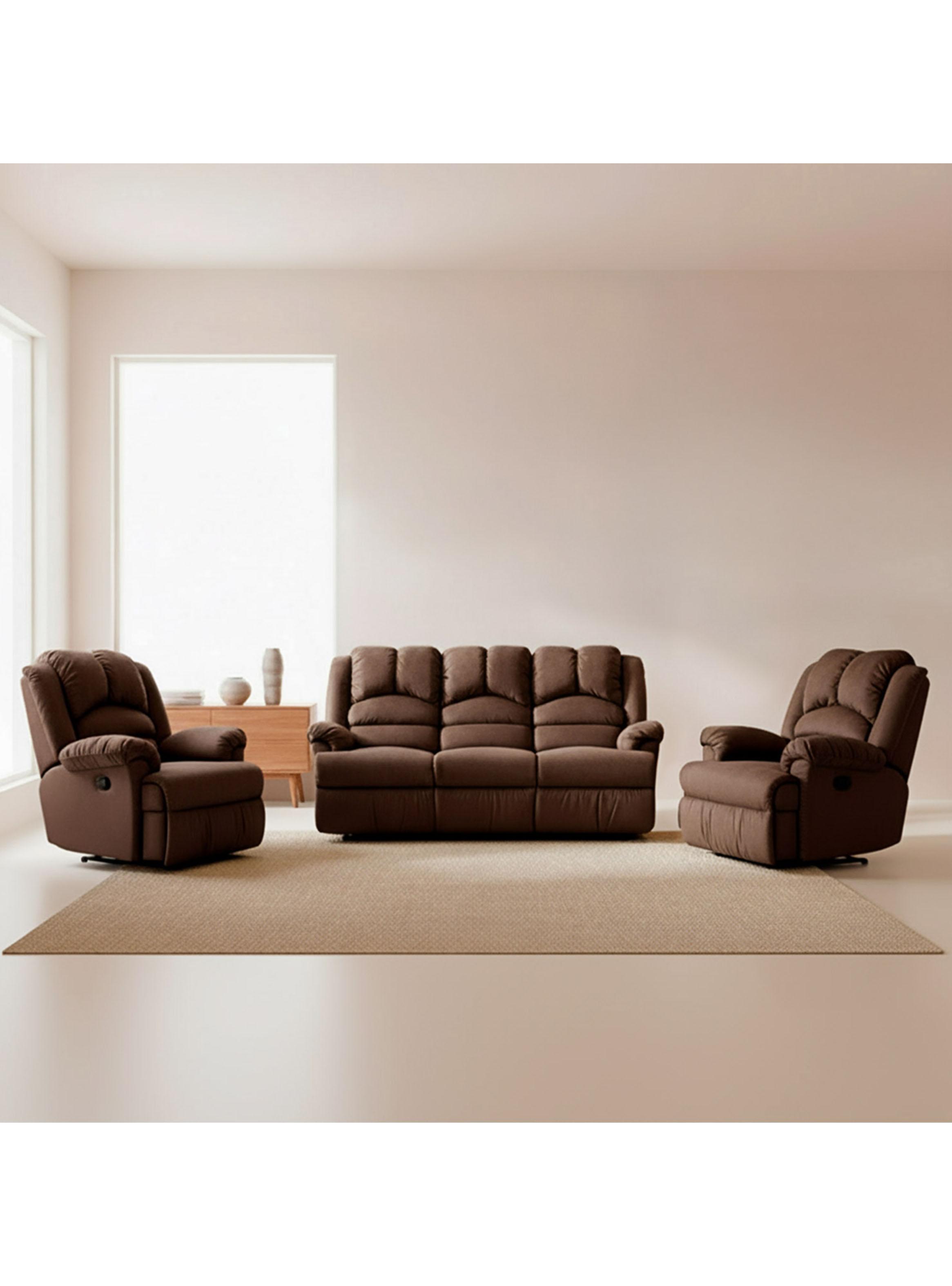 Juego de Living Jarrie Tela Chex 6 Cuerpos-4