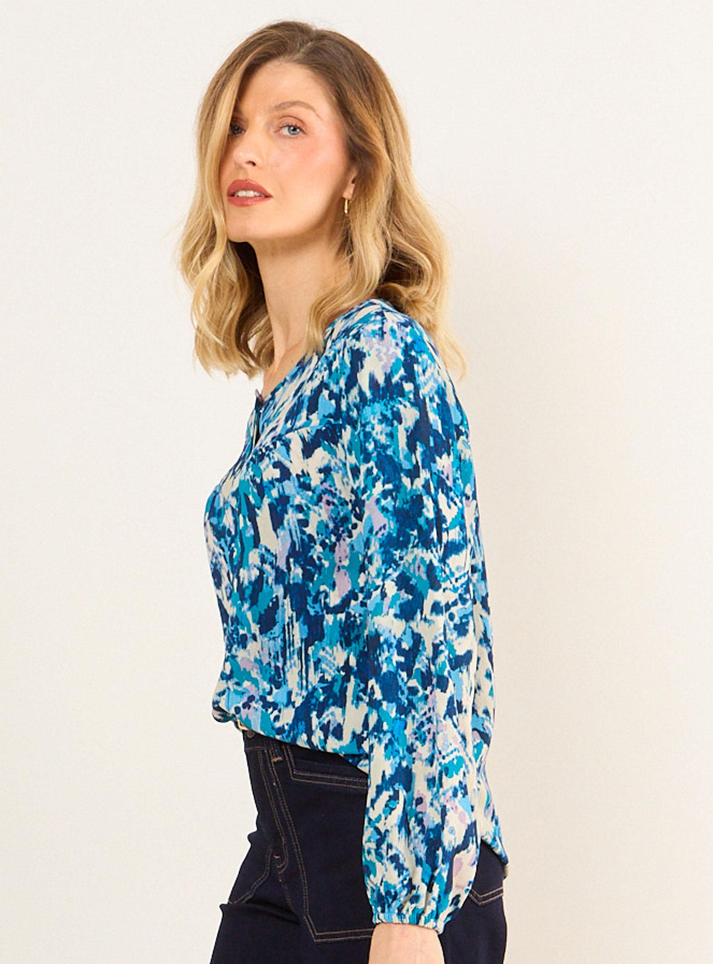 Blusa Escote Redondo Estampada-2