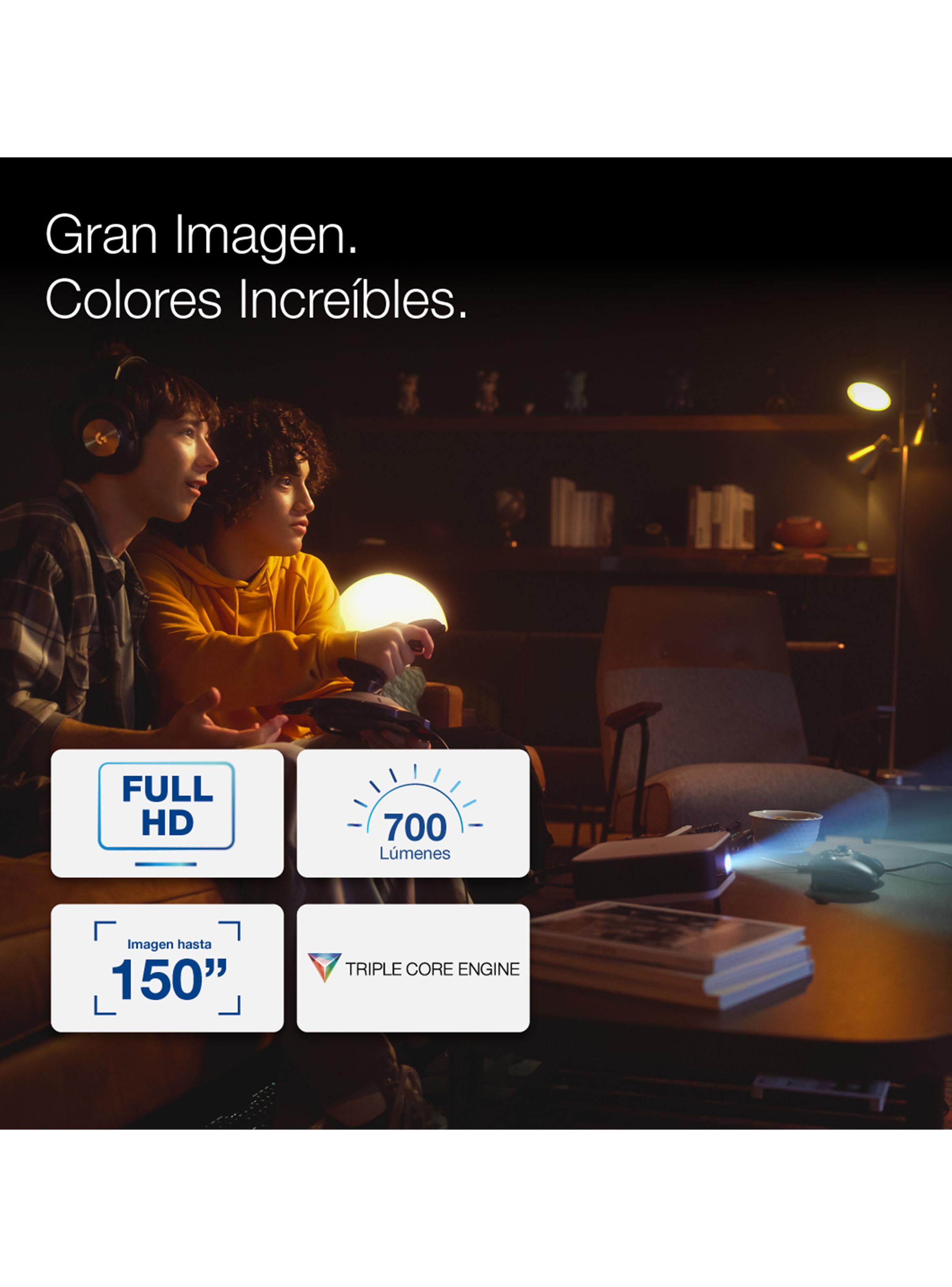 Proyector Portátil Lifestudio Pop EF-61 Rosa-3