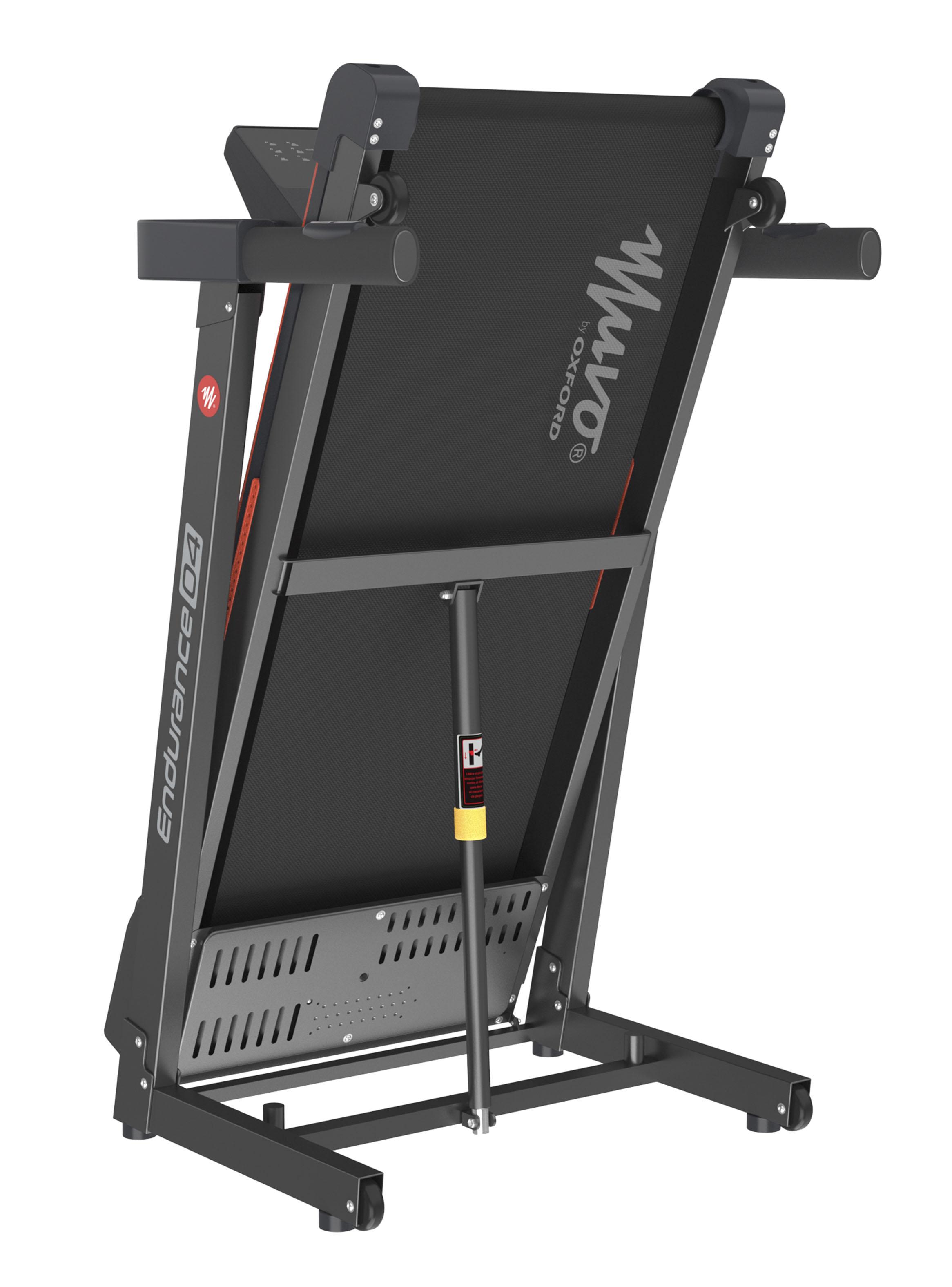 Trotadora Plegable Endurance Serie 04 Negro-2