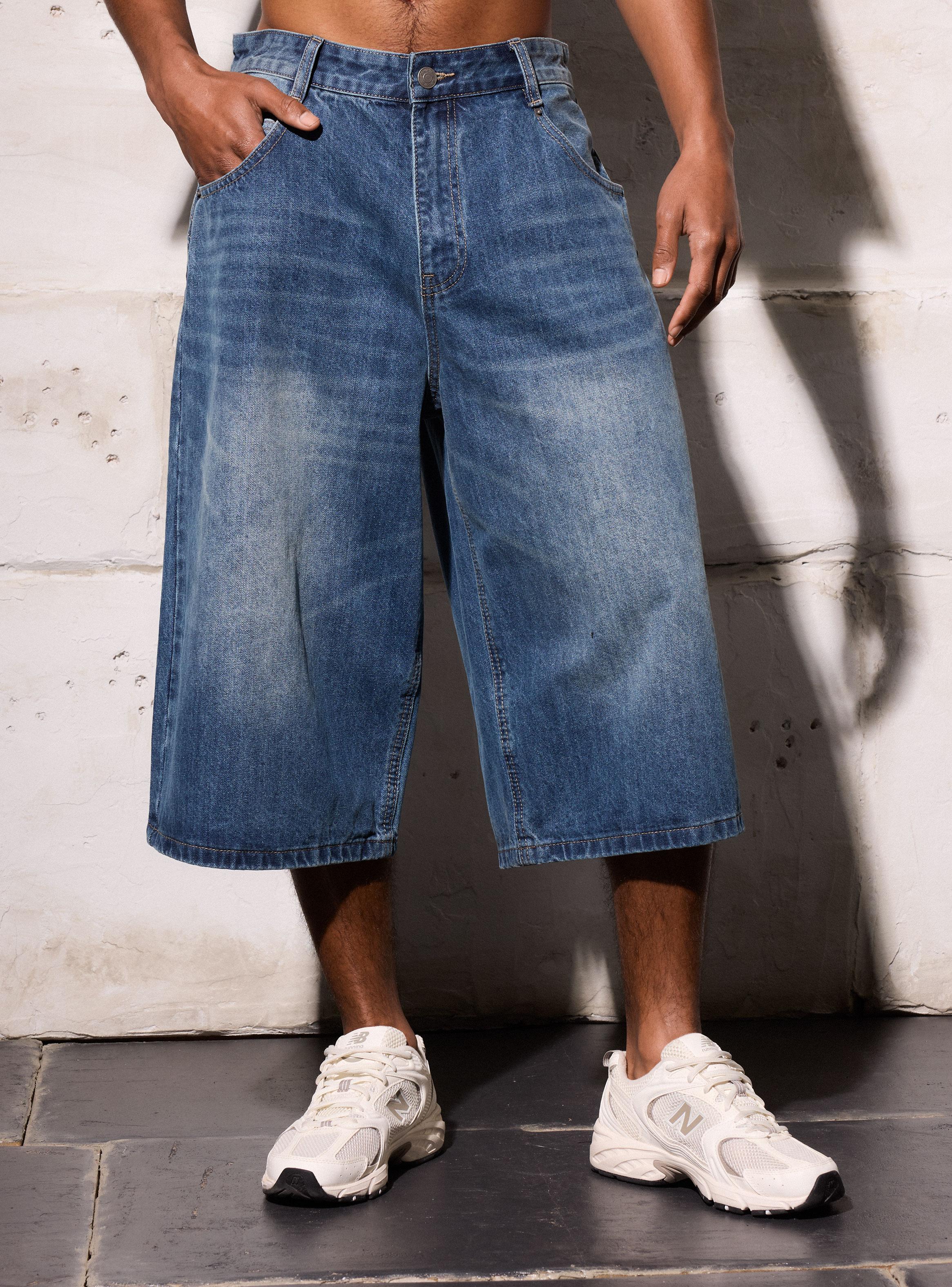 Bermuda Jort con Tapetas Baggy-0