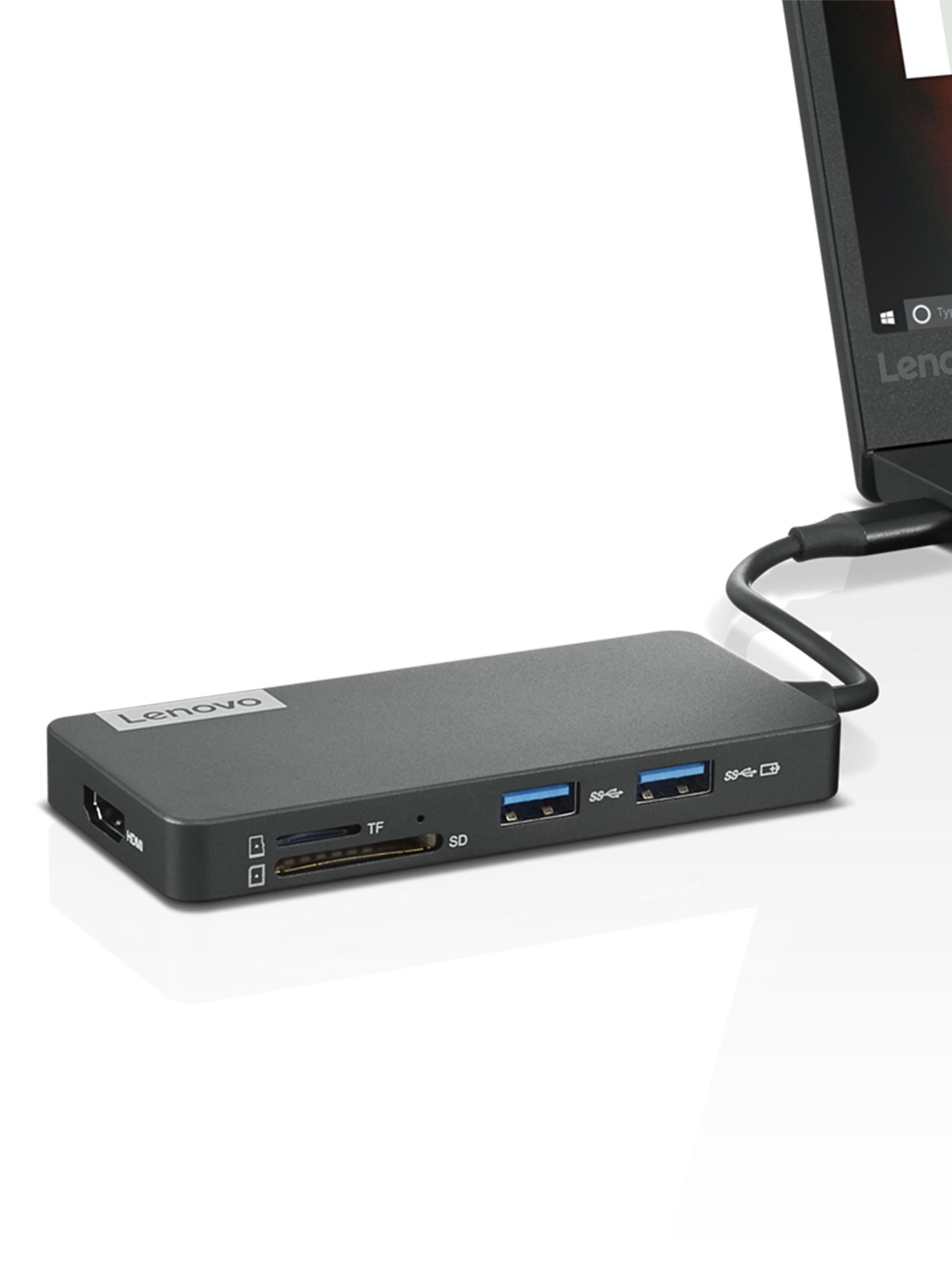 Adaptador USB-C 7 en 1 Travel Hub GX90T77924-4