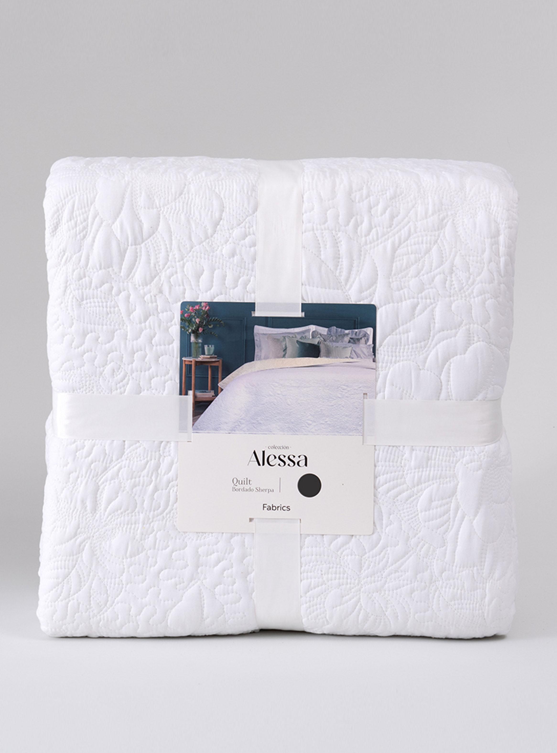 Quilt Bordado Sherpa King Sara Crudo-3