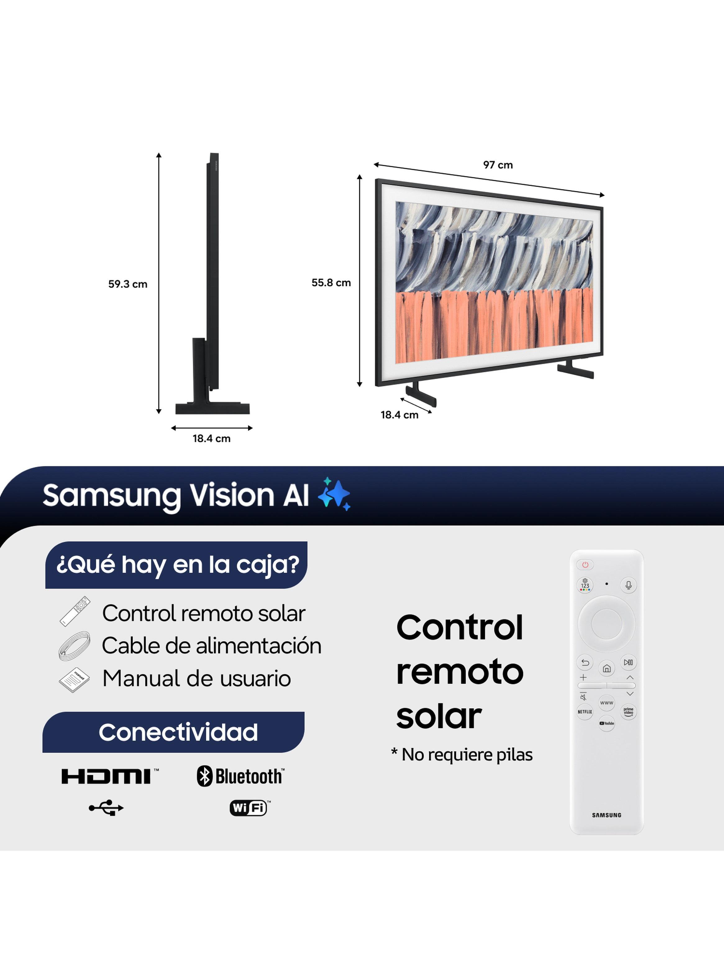 QLED Smart TV 43'' 4K UHD The Frame Art Mode Vision AI con Marco LS03H 2026-1