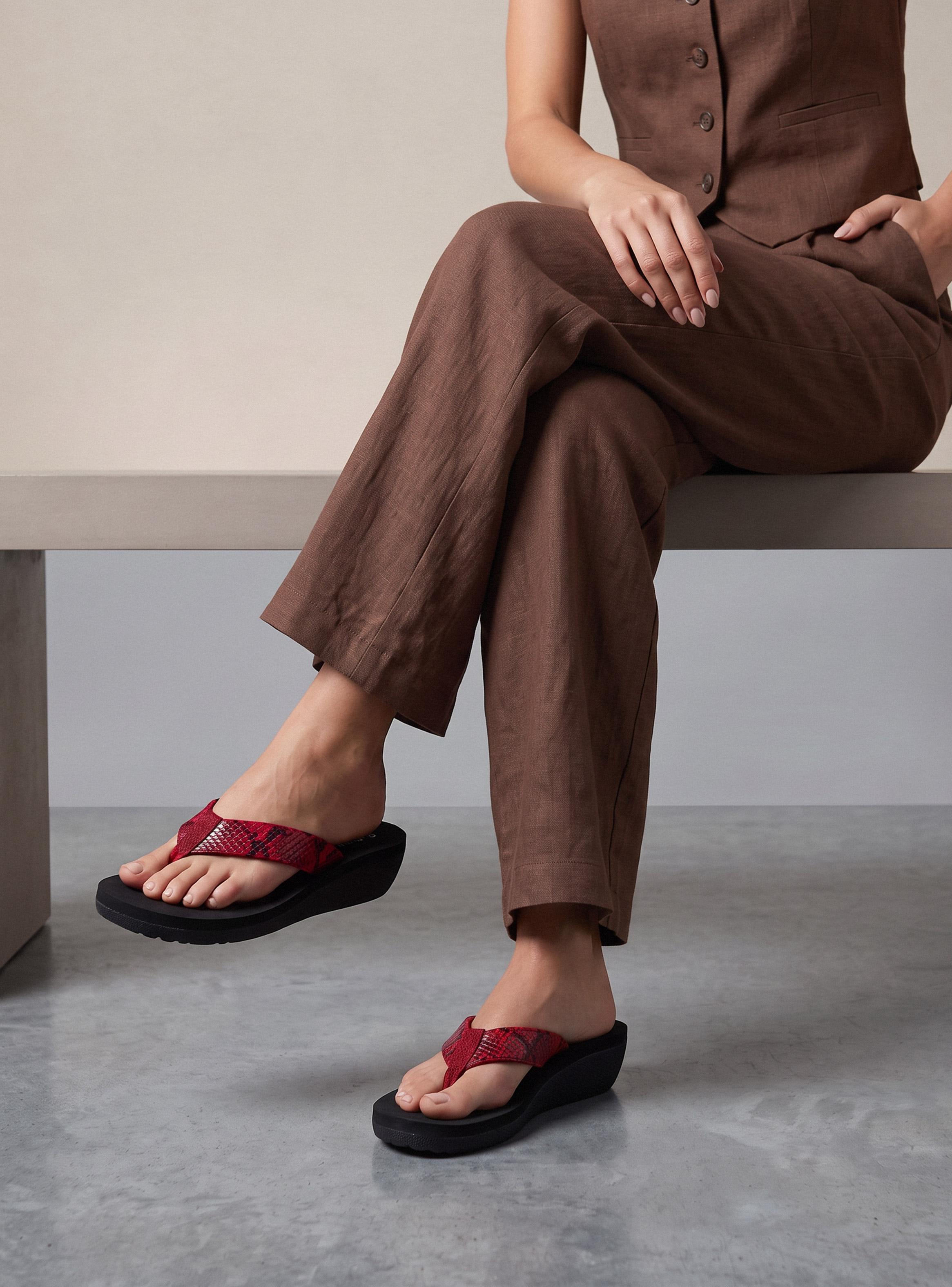 Sandalia Flip-Flop Comfort Mujer-0