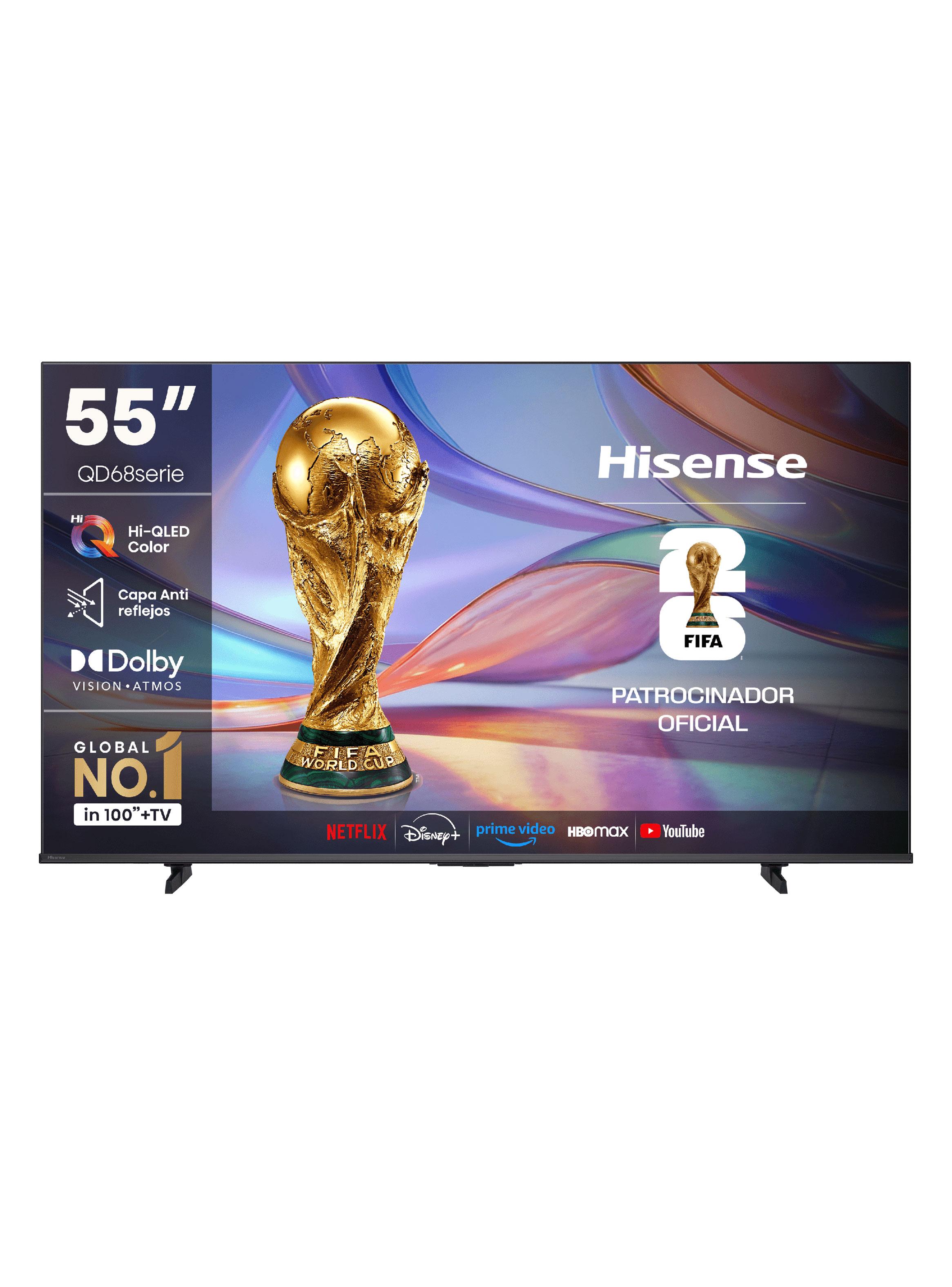 QLED Smart TV 55'' 4K UHD Google Tv 55QD68SG-0