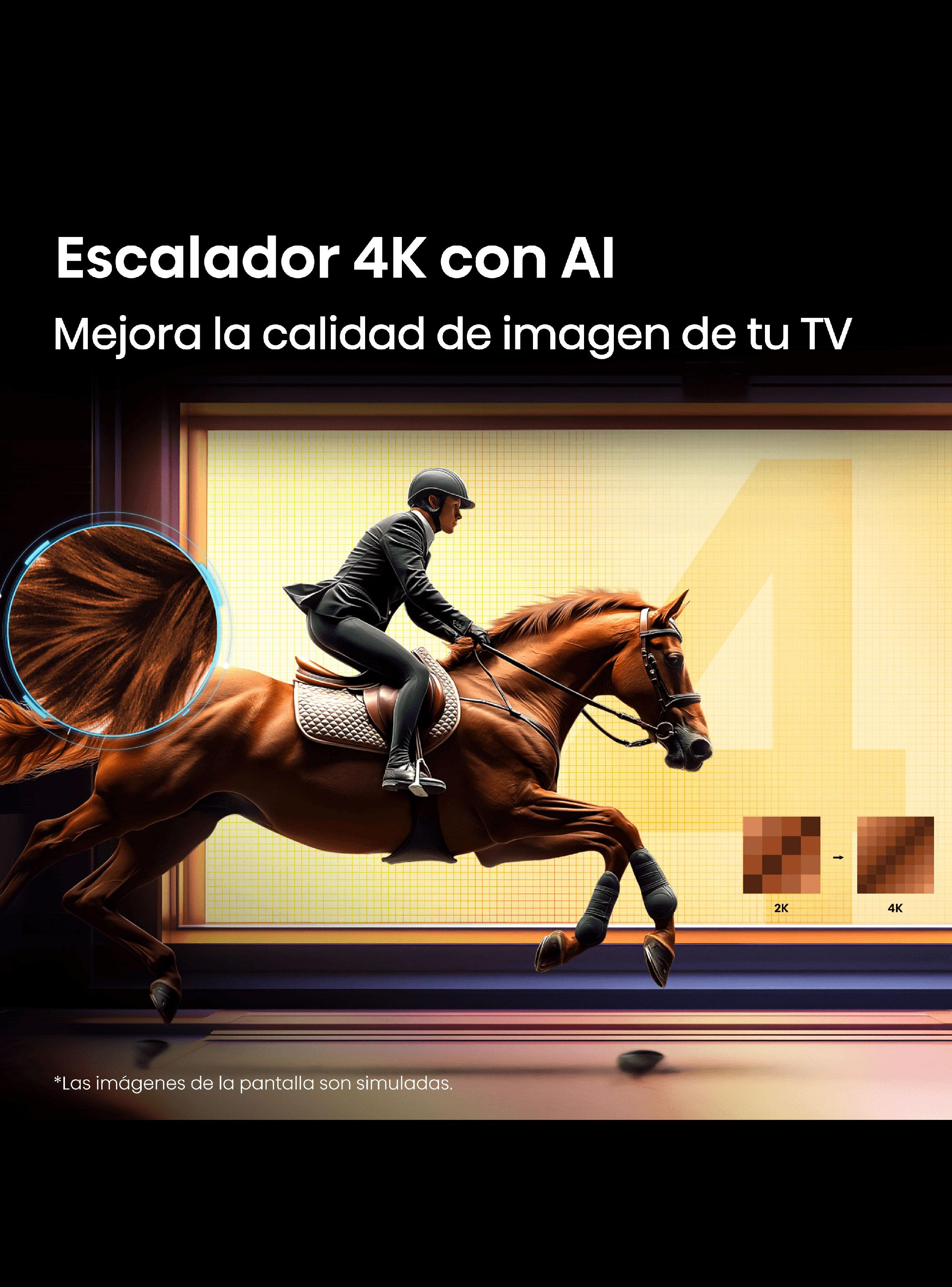 QLED Smart TV 55'' 4K UHD Google Tv 55QD68SG-6