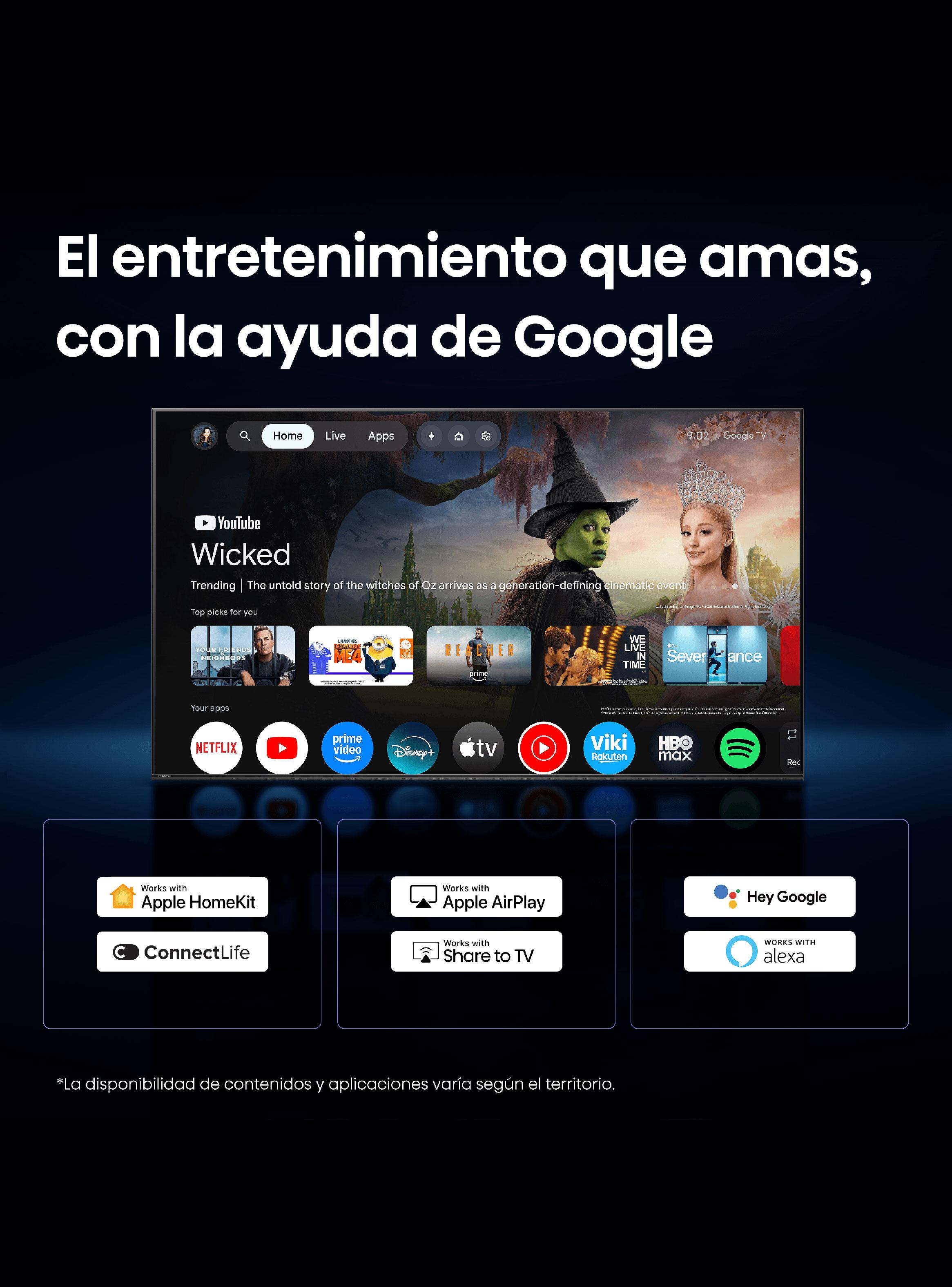 QLED Smart TV 75'' 4K UHD 75QD68SG Google TV-8