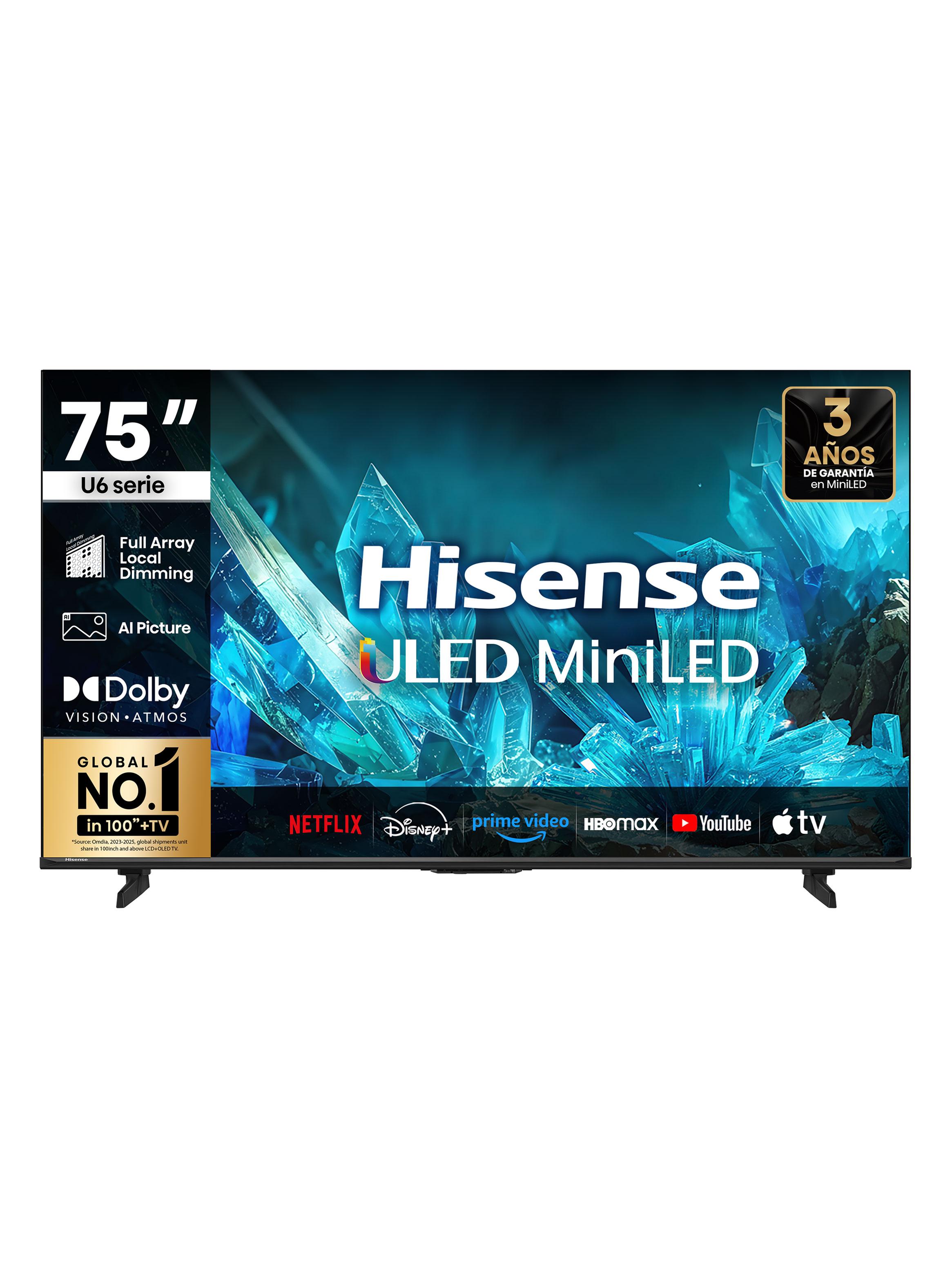 QLED Mini LED Smart TV 75'' 4K UHD 75U6ESV-0