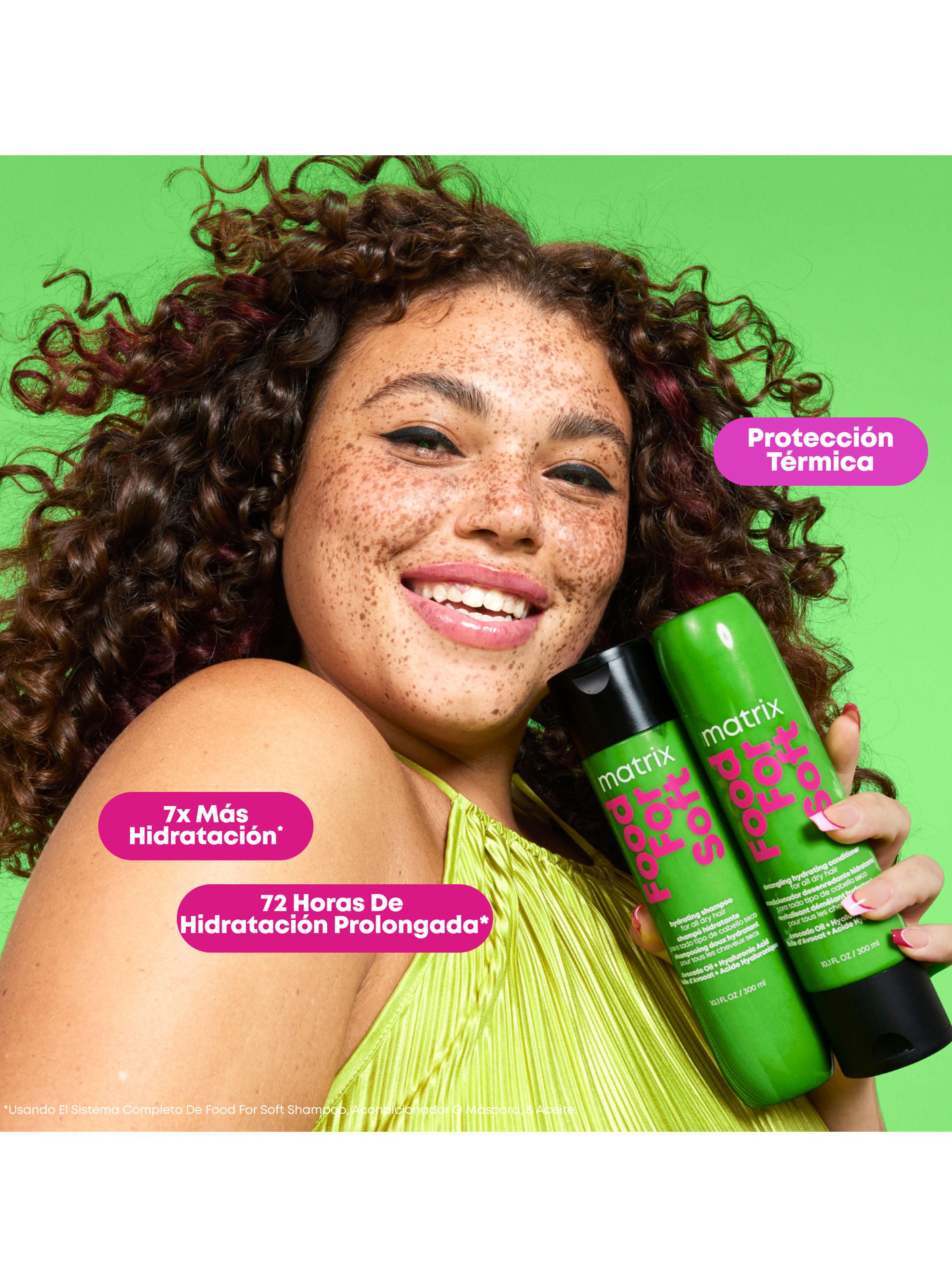 Set Hidratante Shampoo 300ml + Acondicionador 300ml Food For Soft-2