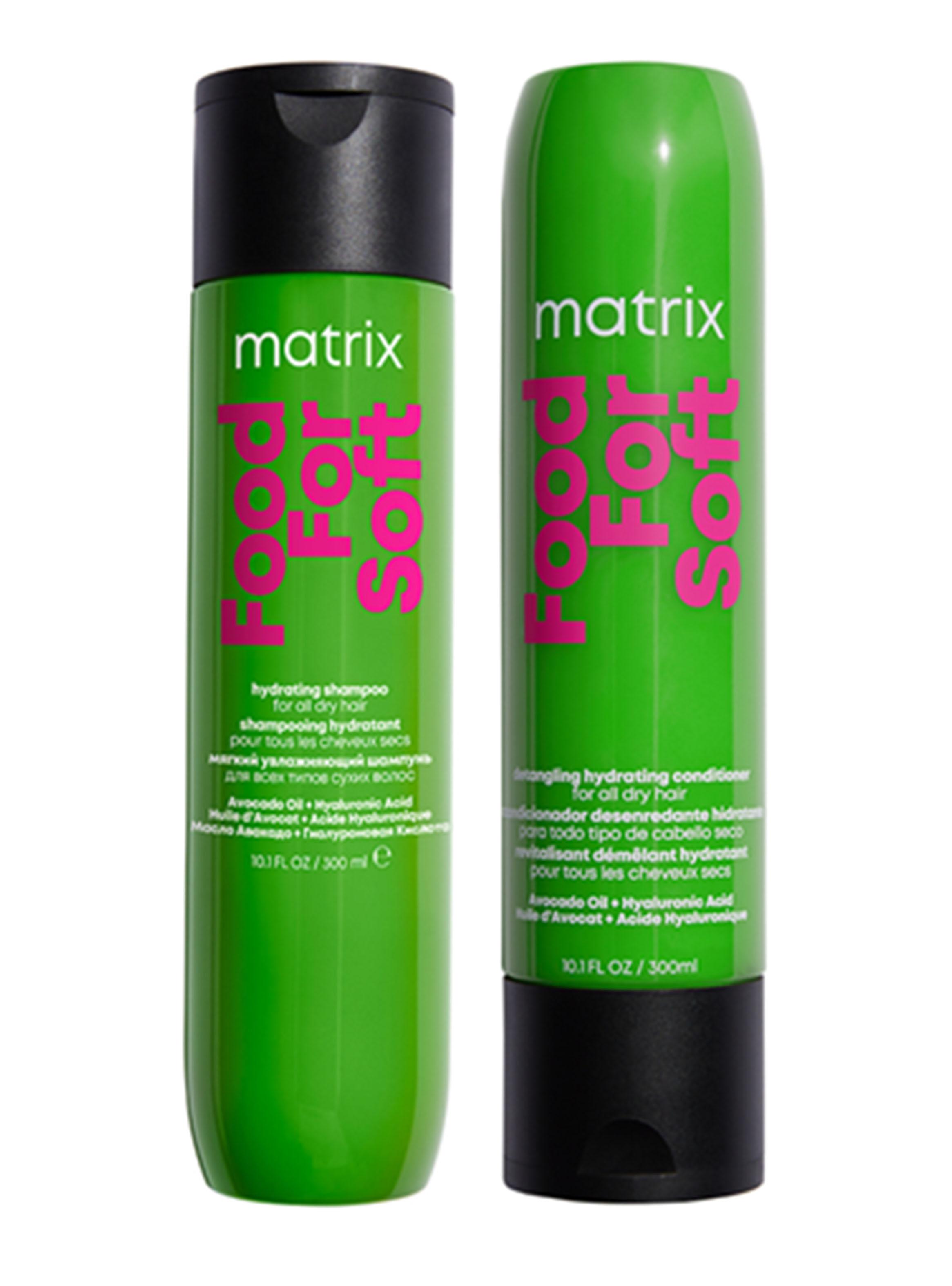 Set Hidratante Shampoo 300ml + Acondicionador 300ml Food For Soft-0