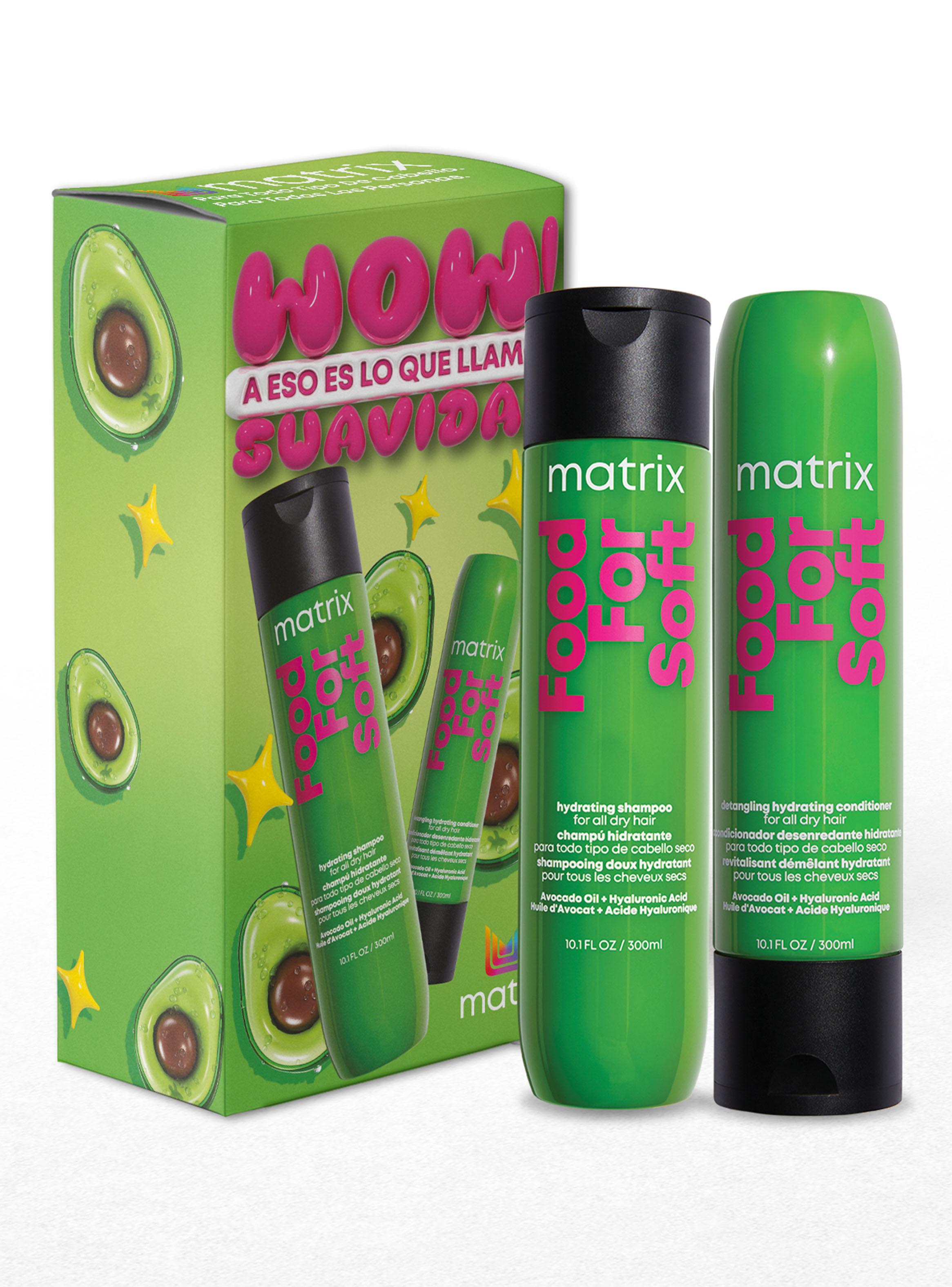 Set Hidratante Shampoo 300ml + Acondicionador 300ml Food For Soft-1