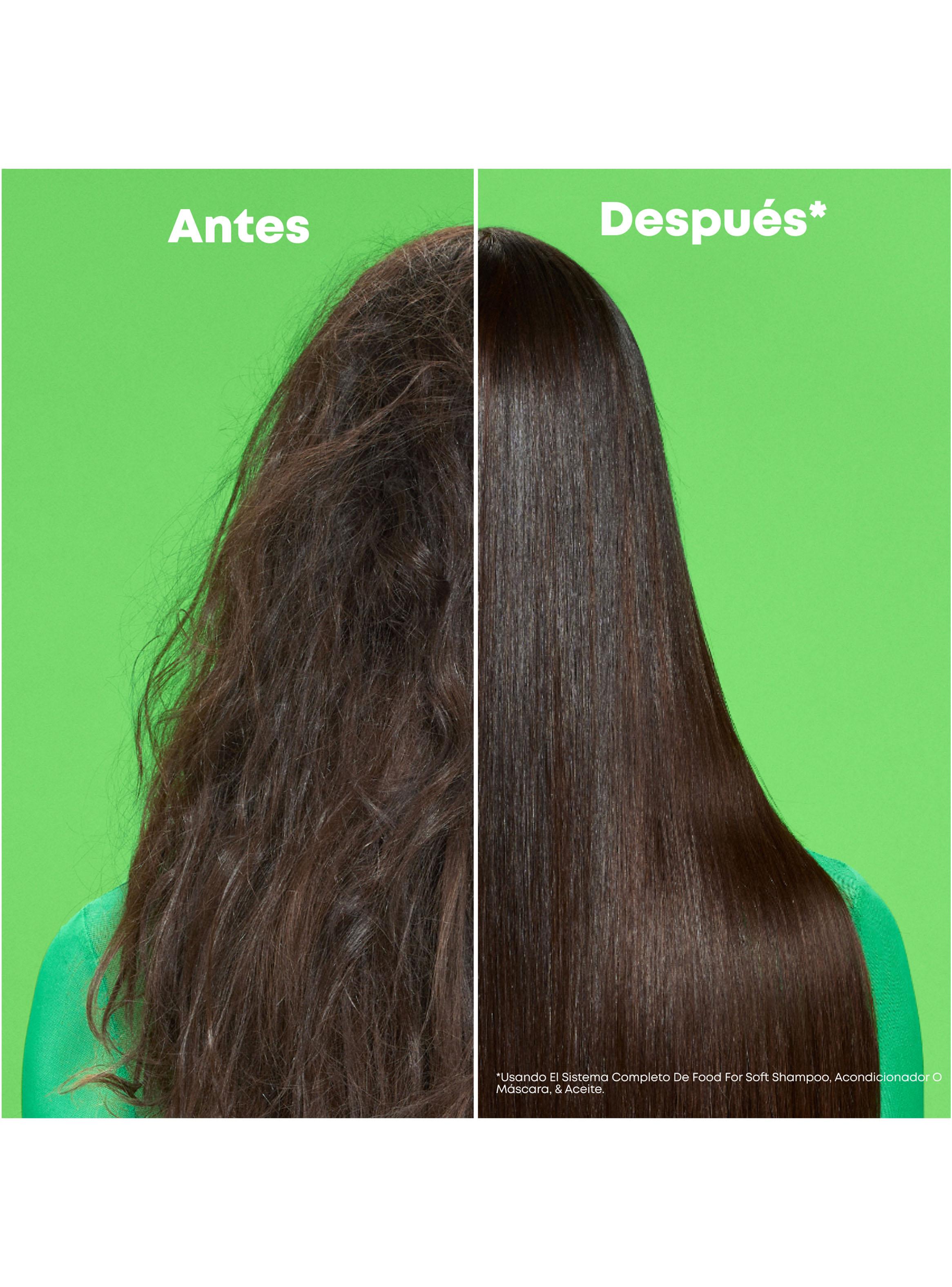 Set Hidratante Shampoo 300ml + Acondicionador 300ml Food For Soft-3