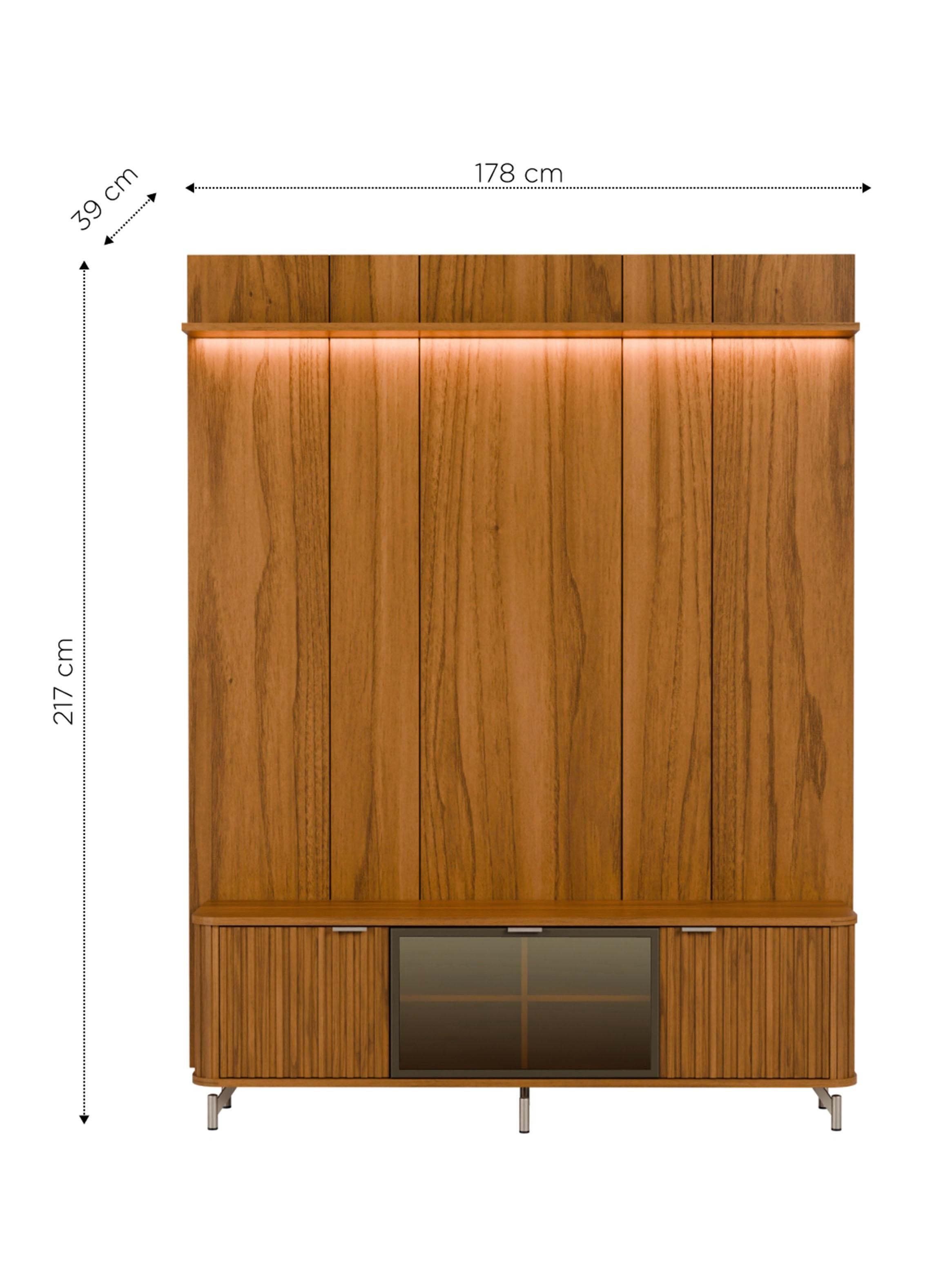 Rack TV 70'' 1.7 + Panel 1.8 Neon Float Led-1