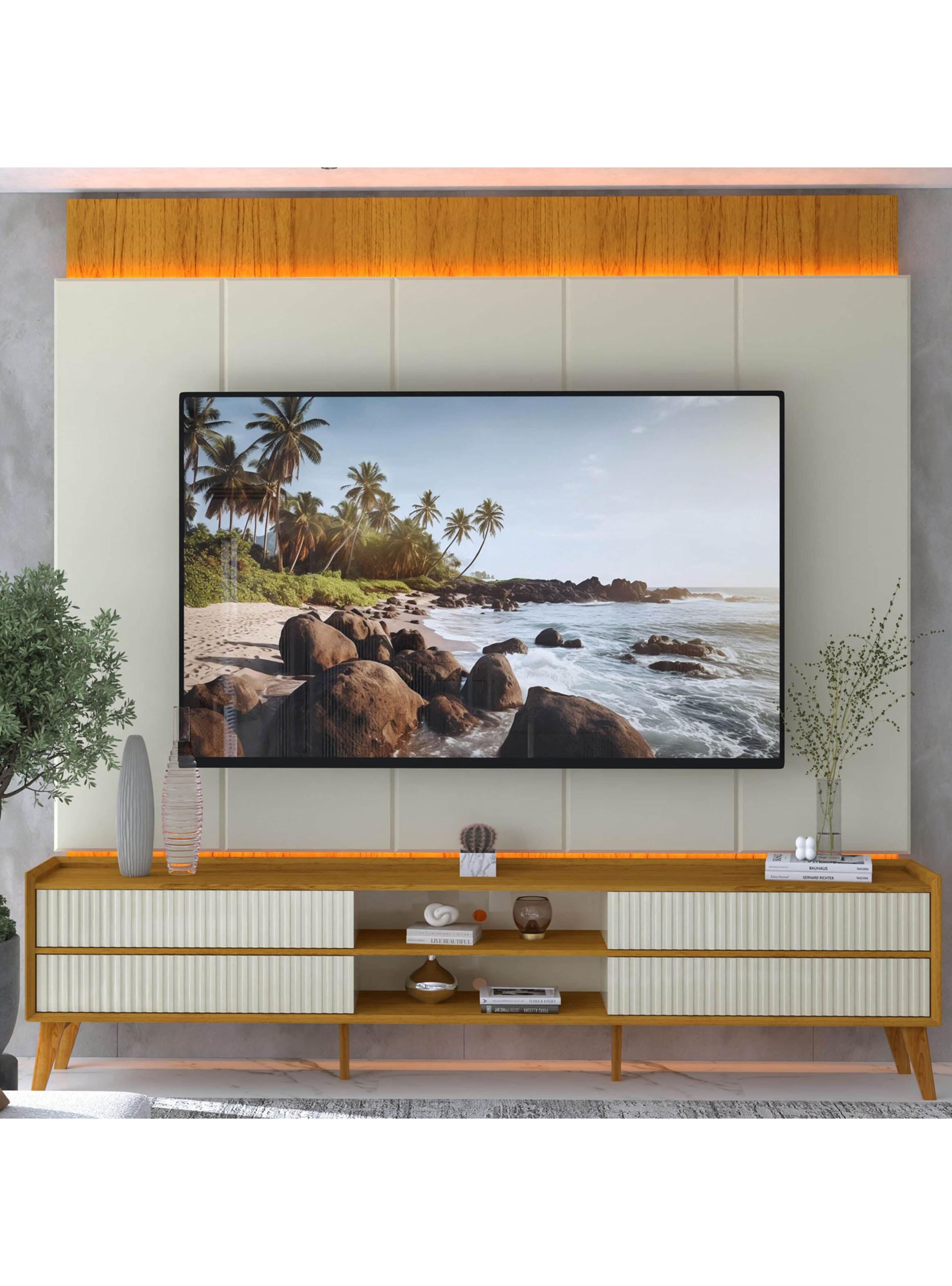 Rack TV 80'' + Panel Magnífico LED 2.2-2