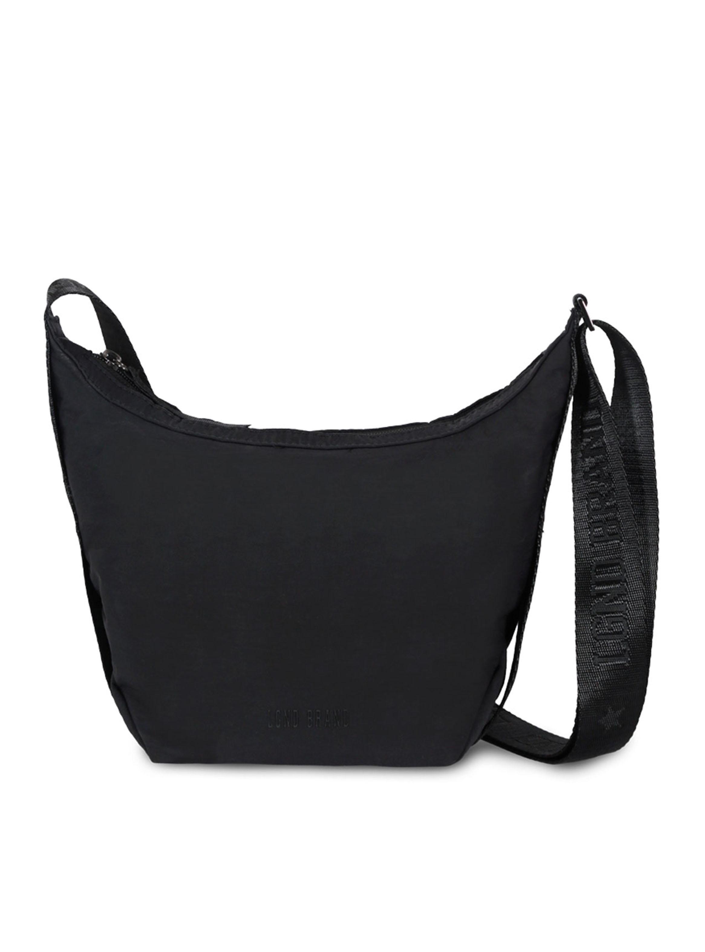 Cartera de Hombro Hobo Black Nylon-2