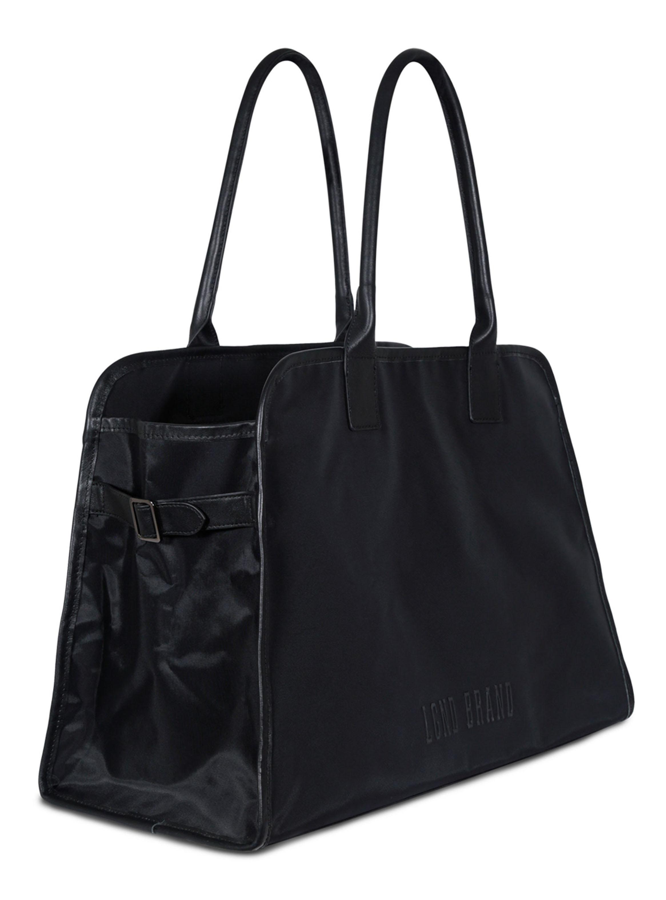 Bolso de Viaje Tote Bag Travel Black Nylon-2