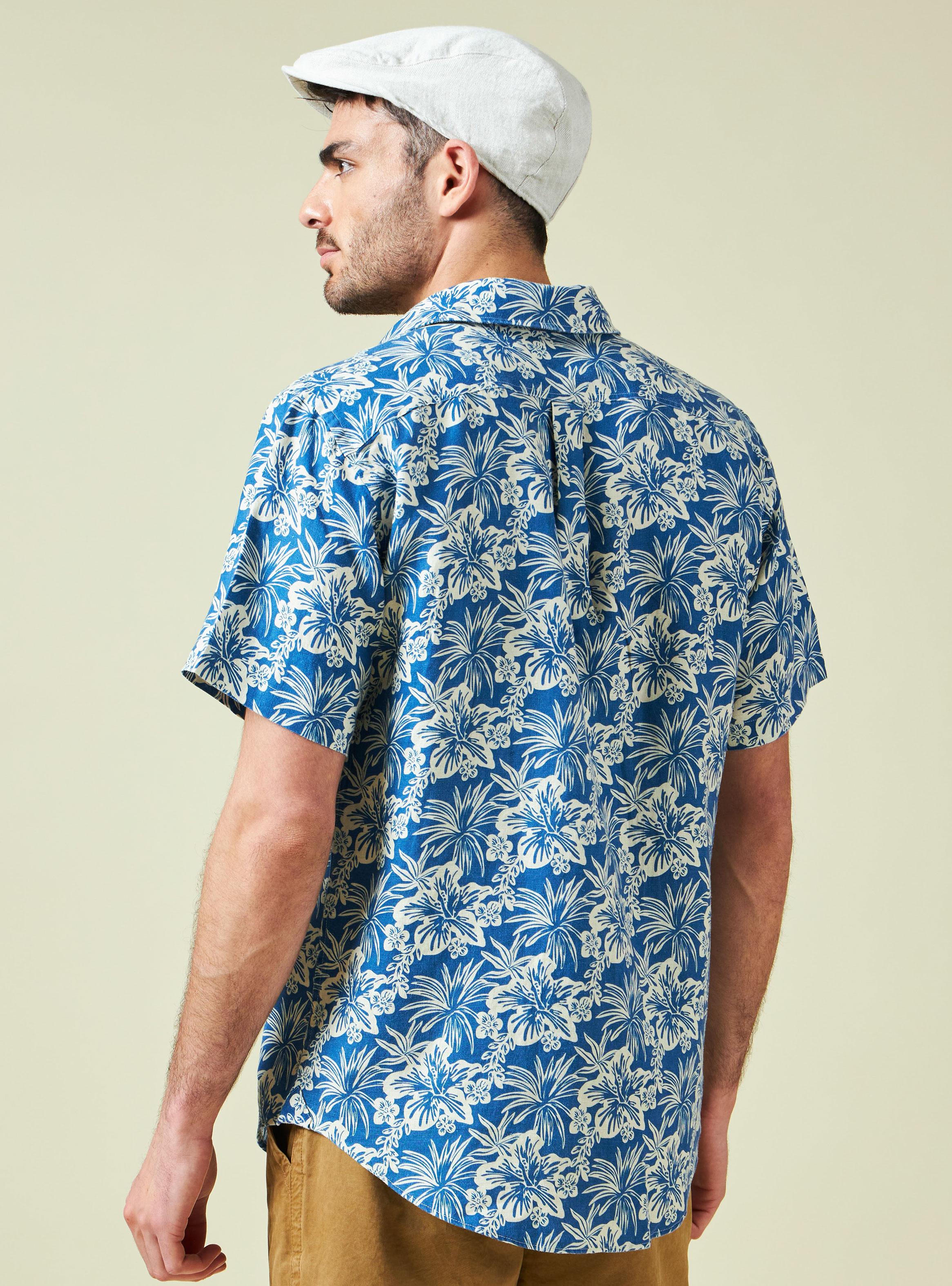 Camisa Manga Corta Fullprint Flor-1