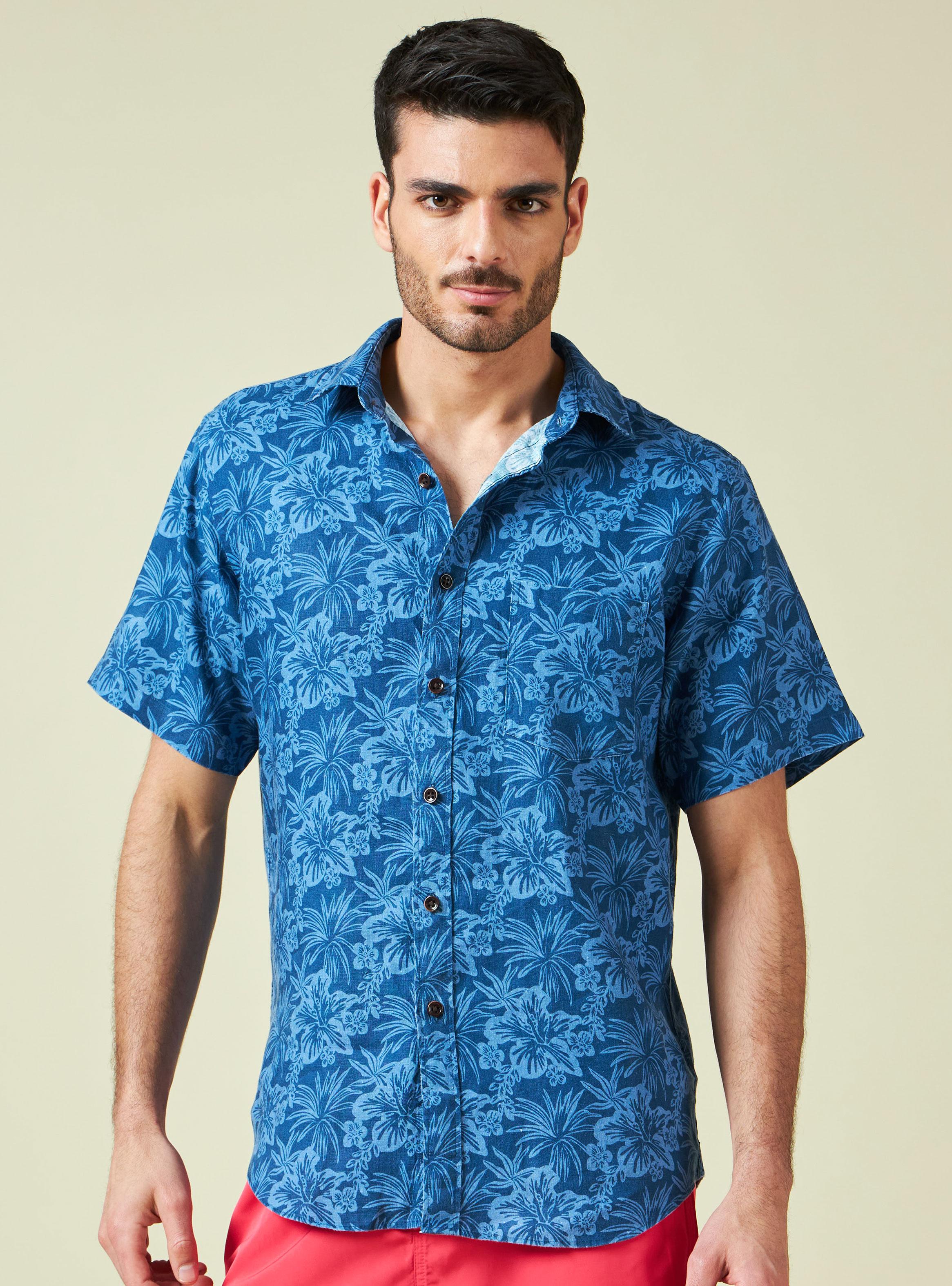 Camisa Manga Corta Fullprint Flor-0
