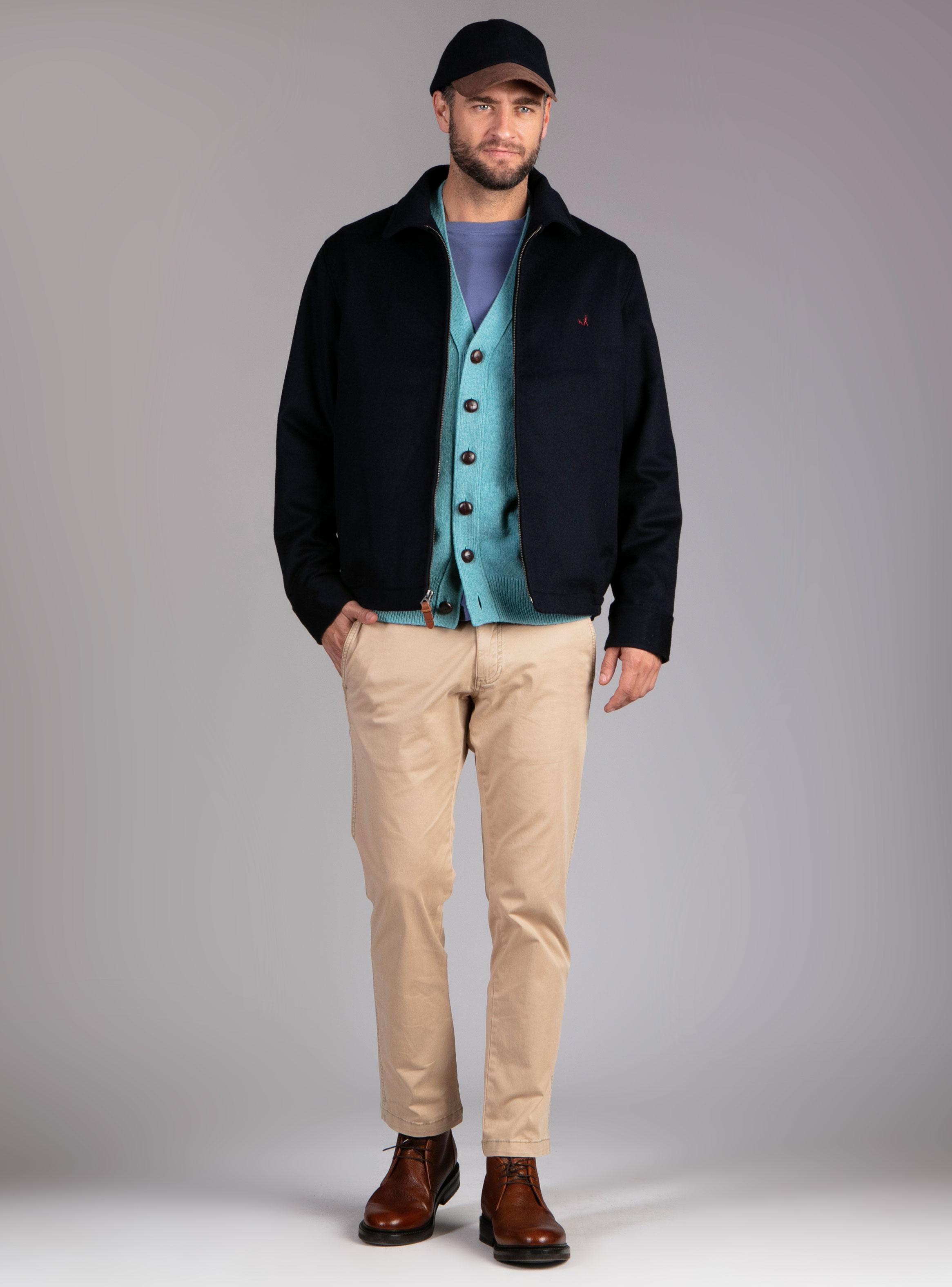 Chaqueta Fullzip Unicolor-2