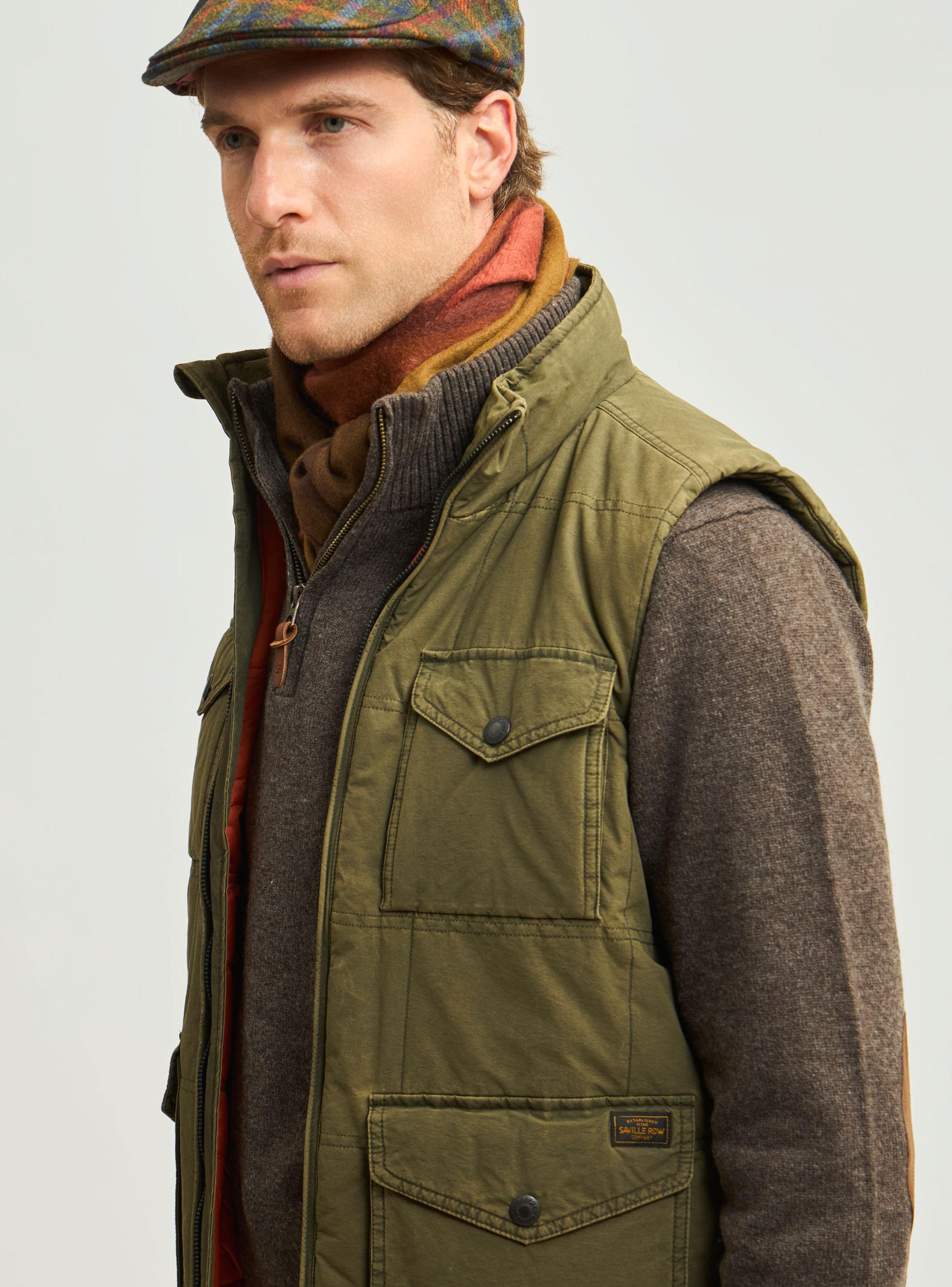 Parka Casual Sin Mangas-2