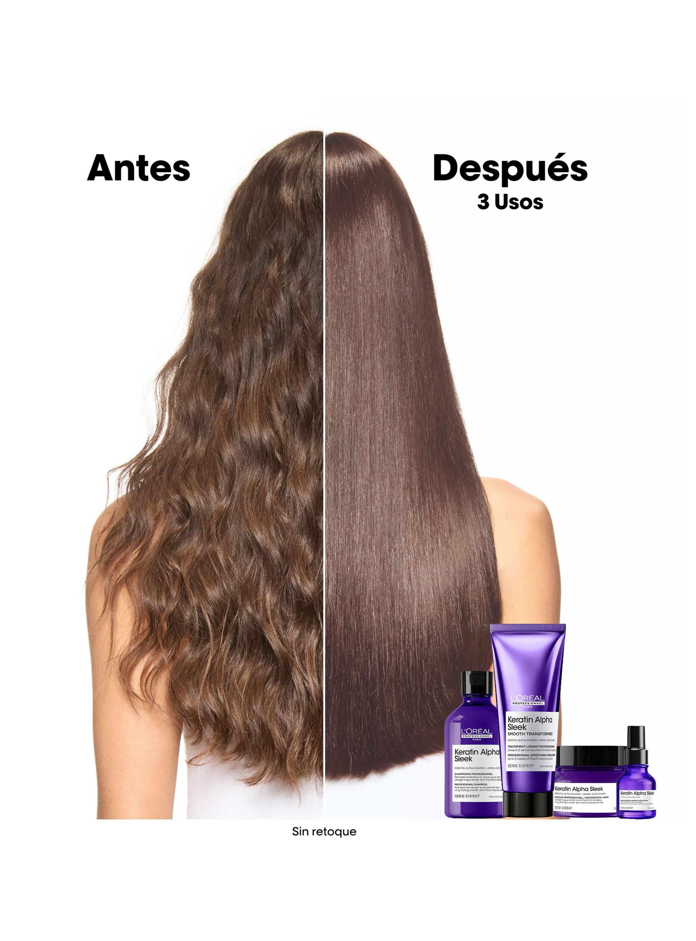 Sérum Efecto Espejo 50 ml Keratin Alpha Sleek-3
