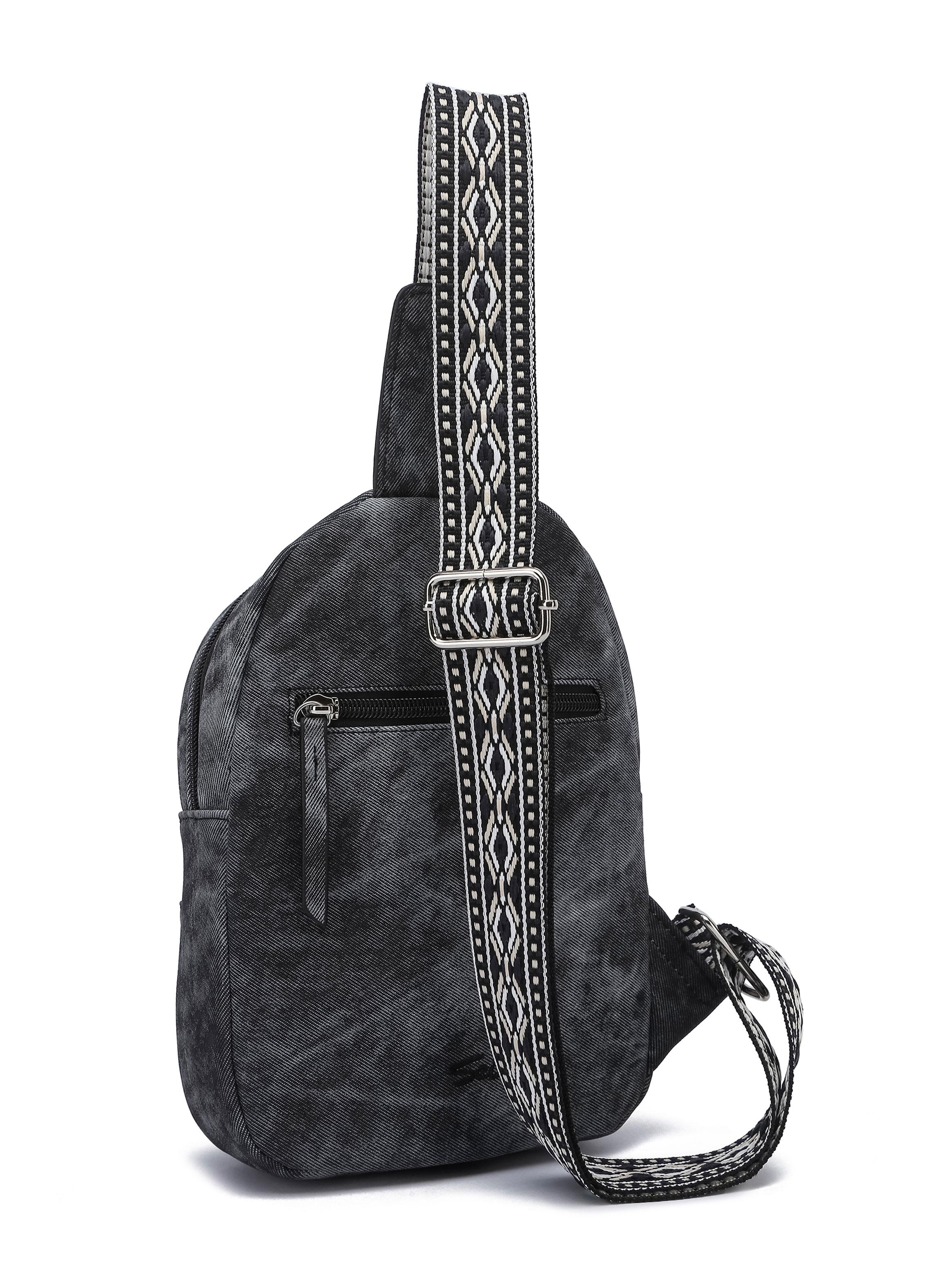Mochila Body Bag Seúl Negro-2