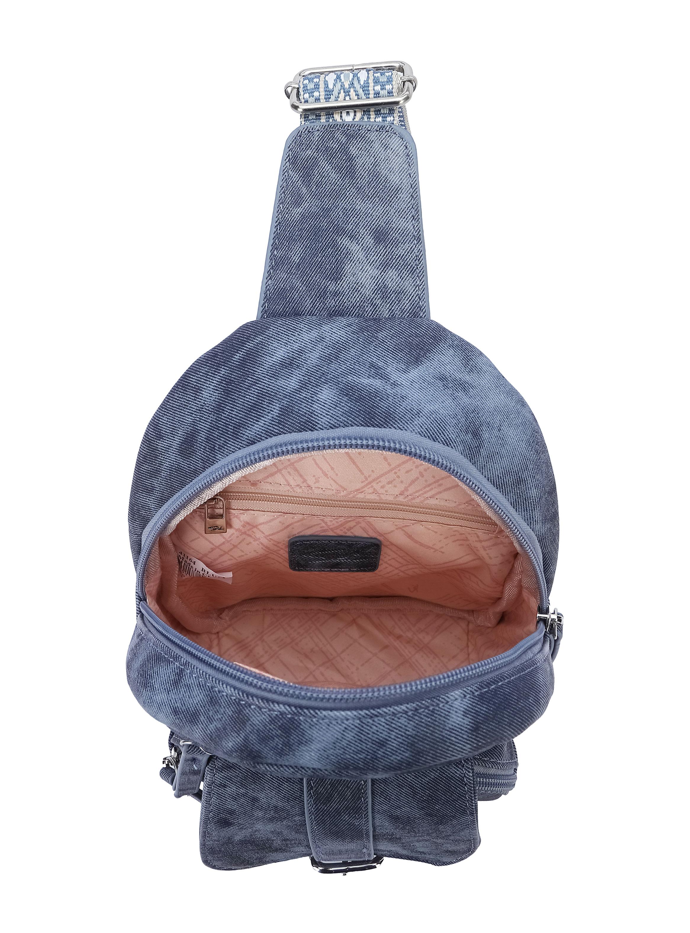 Mochila Body Bag Seúl Azul-3