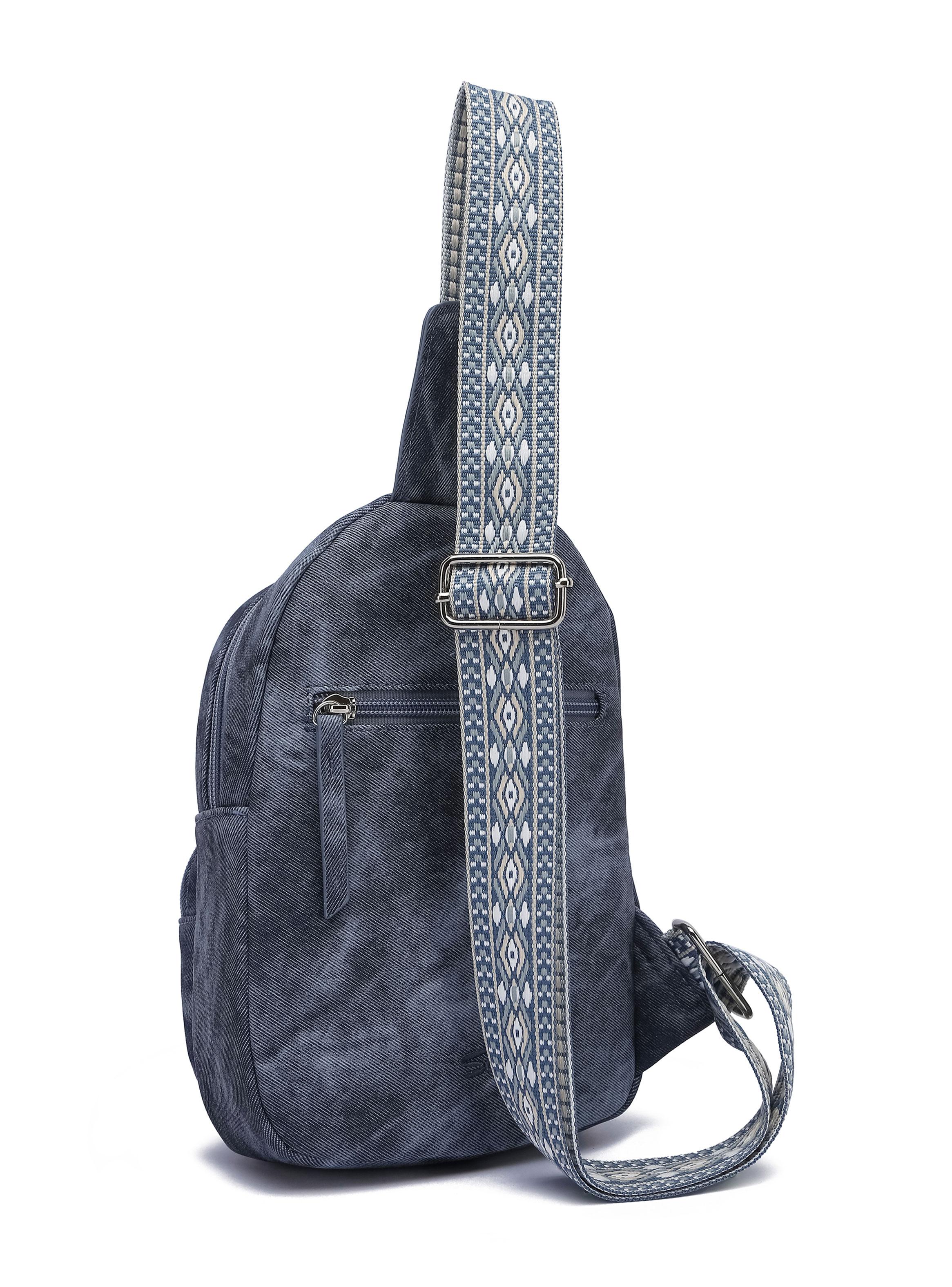 Mochila Body Bag Seúl Azul-2