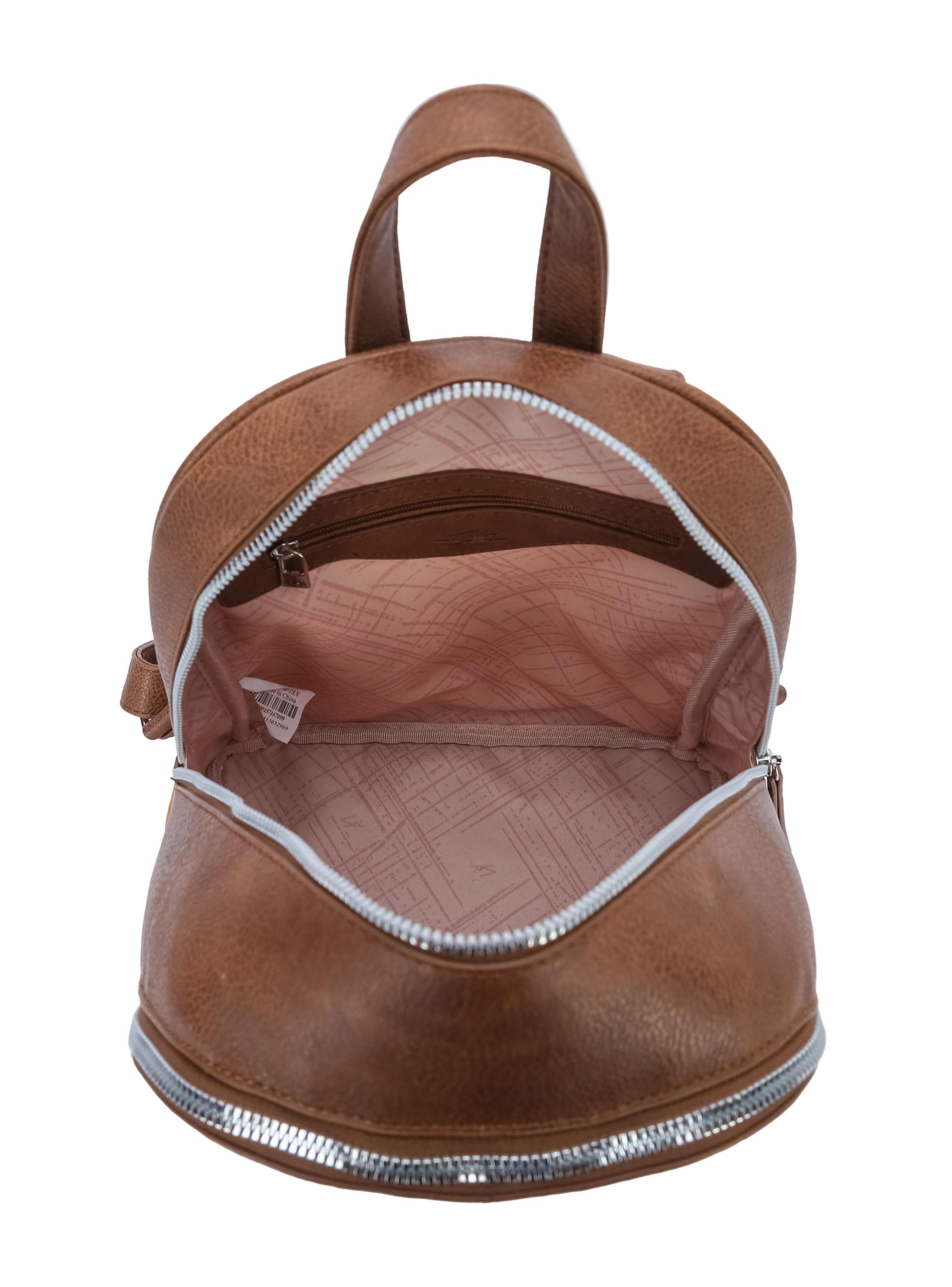 Mochila Urbana Luxemburgo Marrón Oscuro-3