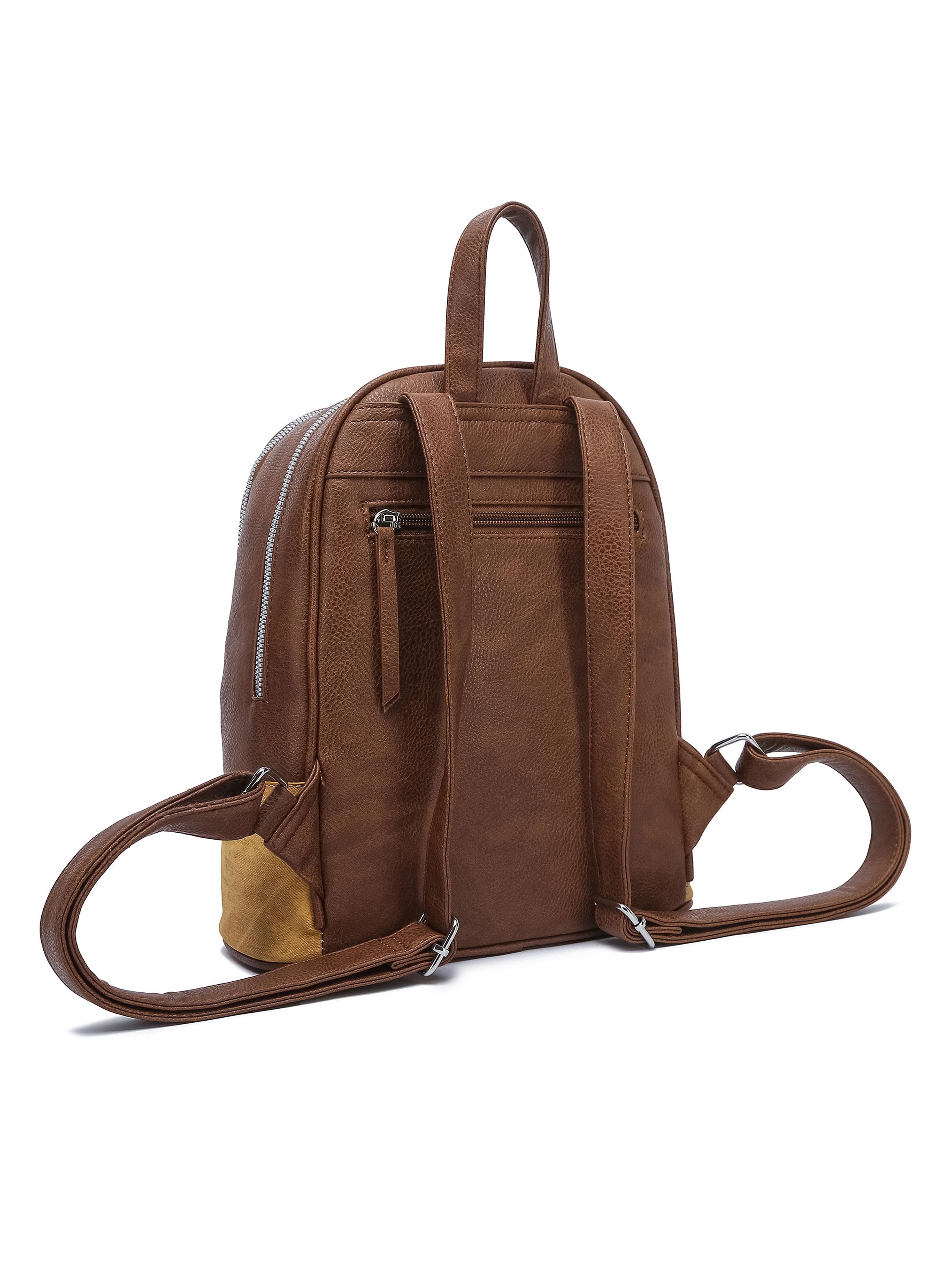 Mochila Urbana Luxemburgo Marrón Oscuro-2