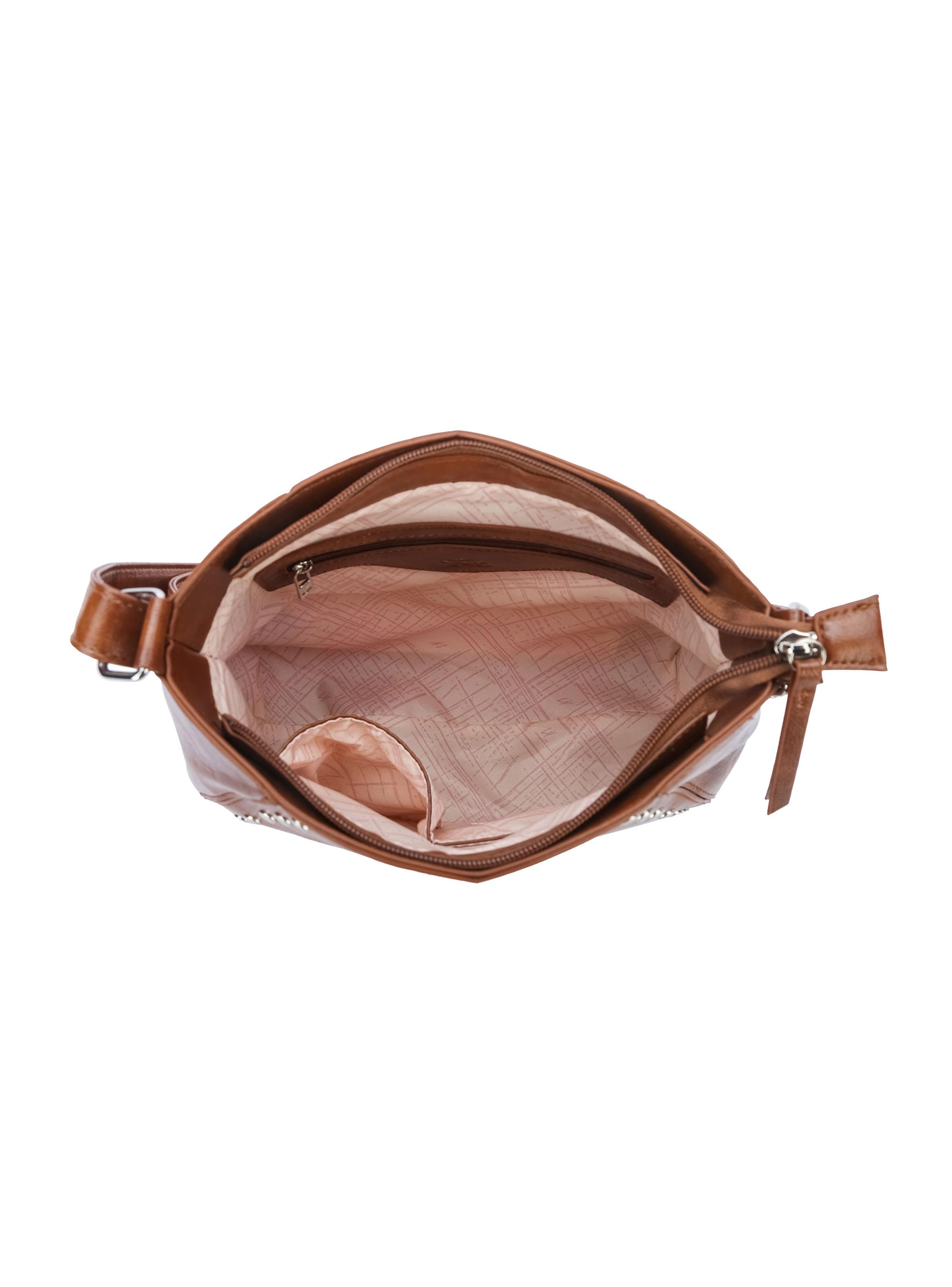 Bandolera Quebec Marrón Oscuro-3
