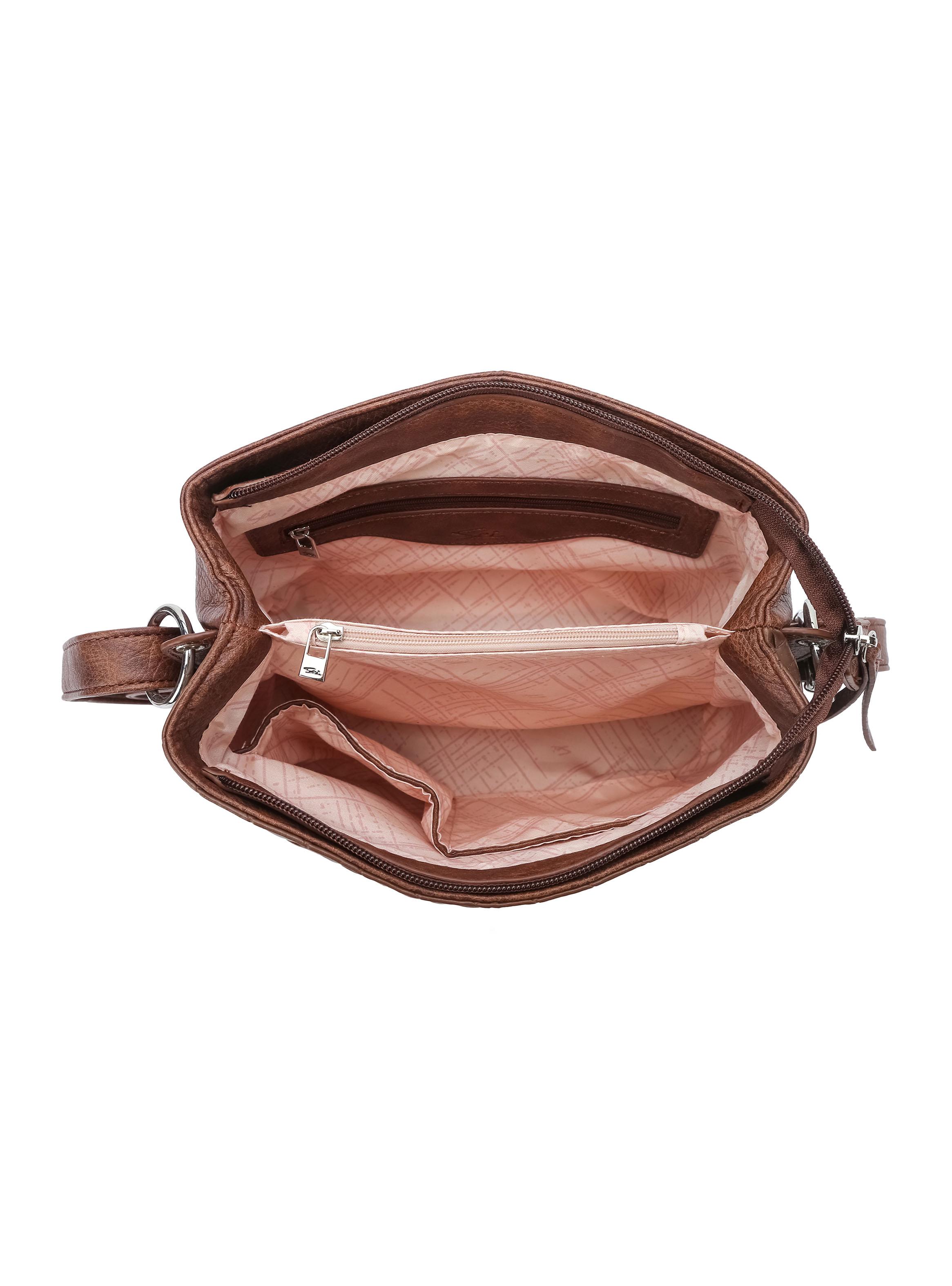 Bandolera Albany Marrón-3