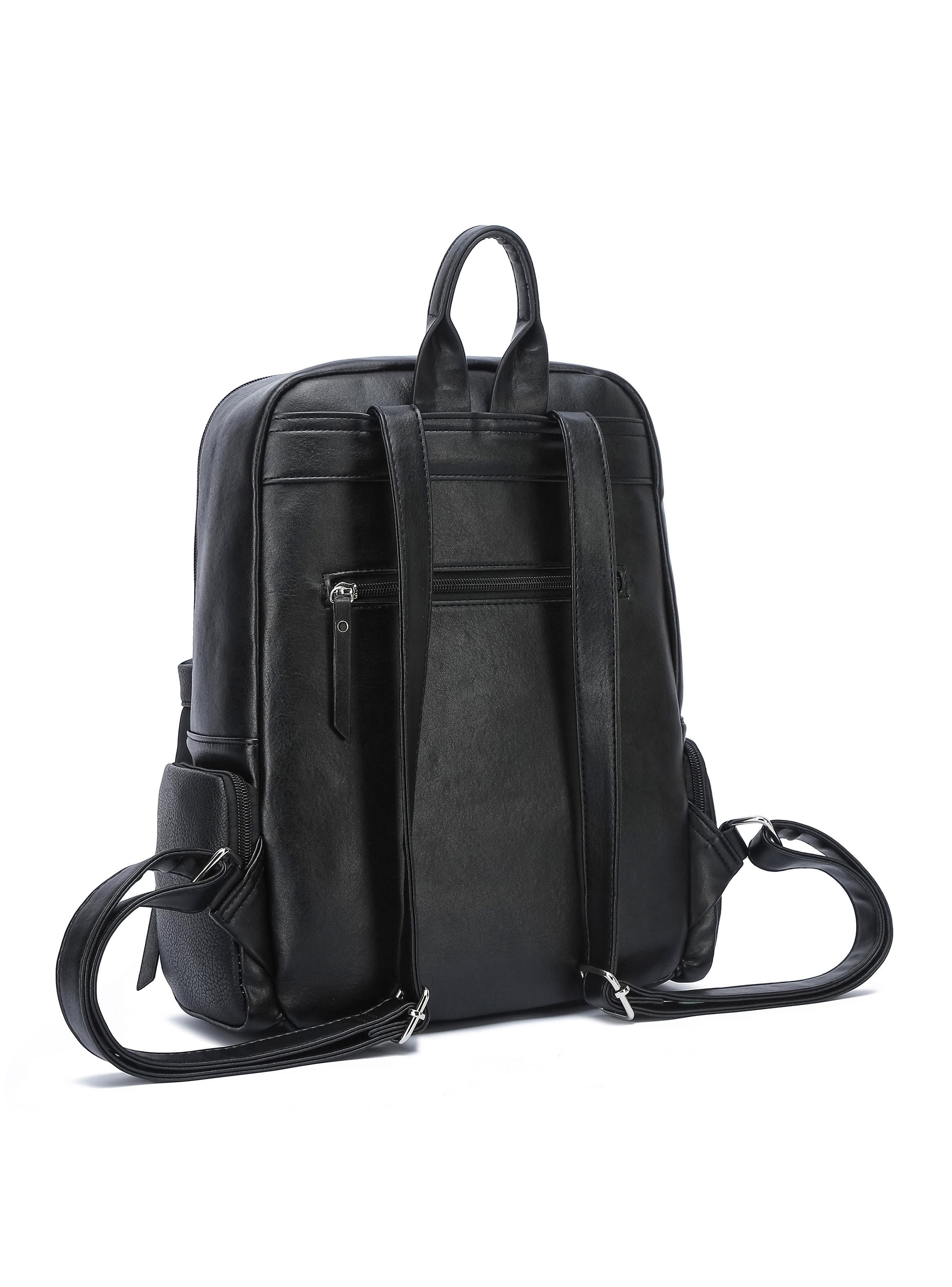 Mochila Porta Notebook Hamburgo Negro-2
