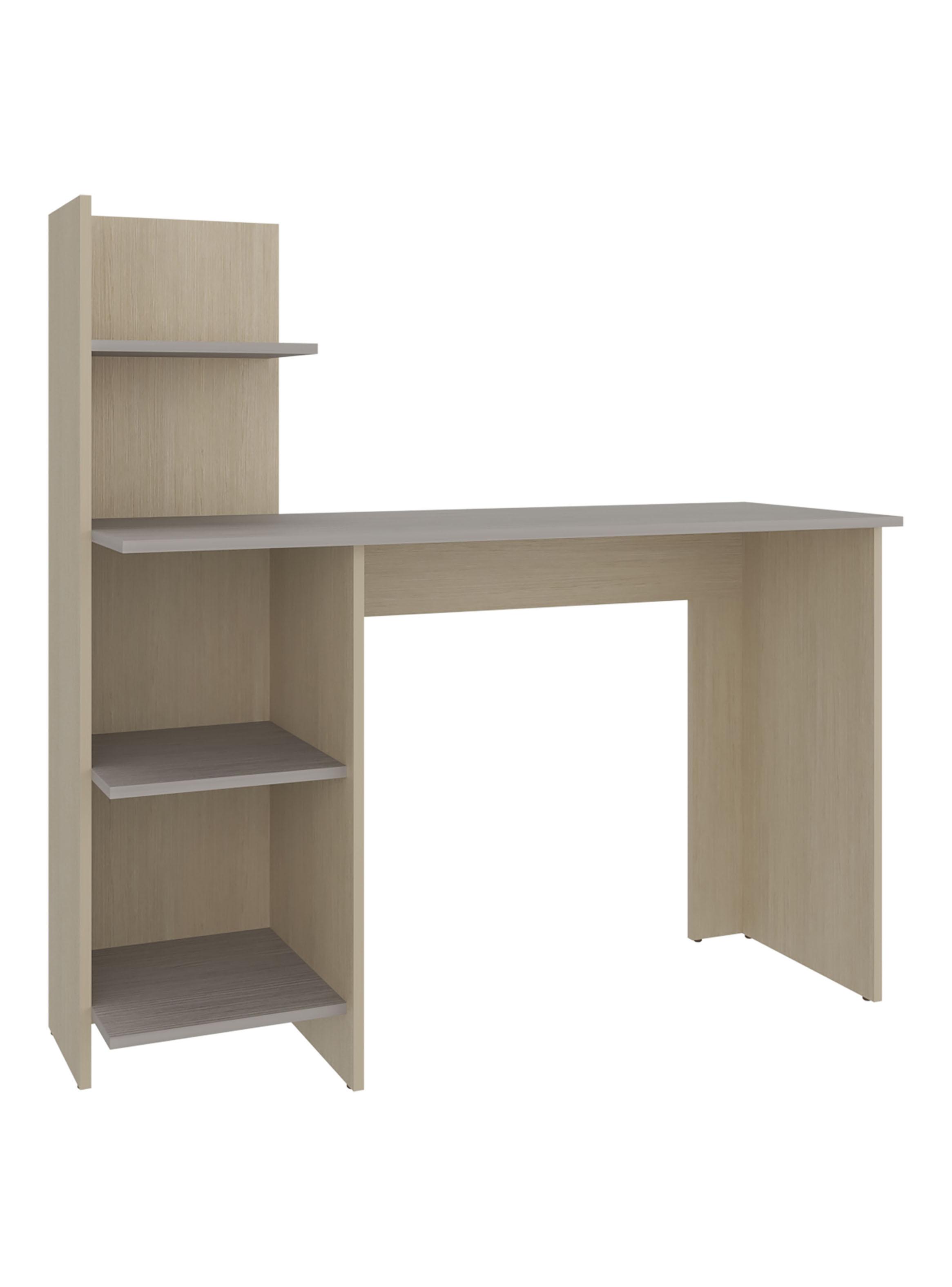 Escritorio Recto con Biblioteca Office-2