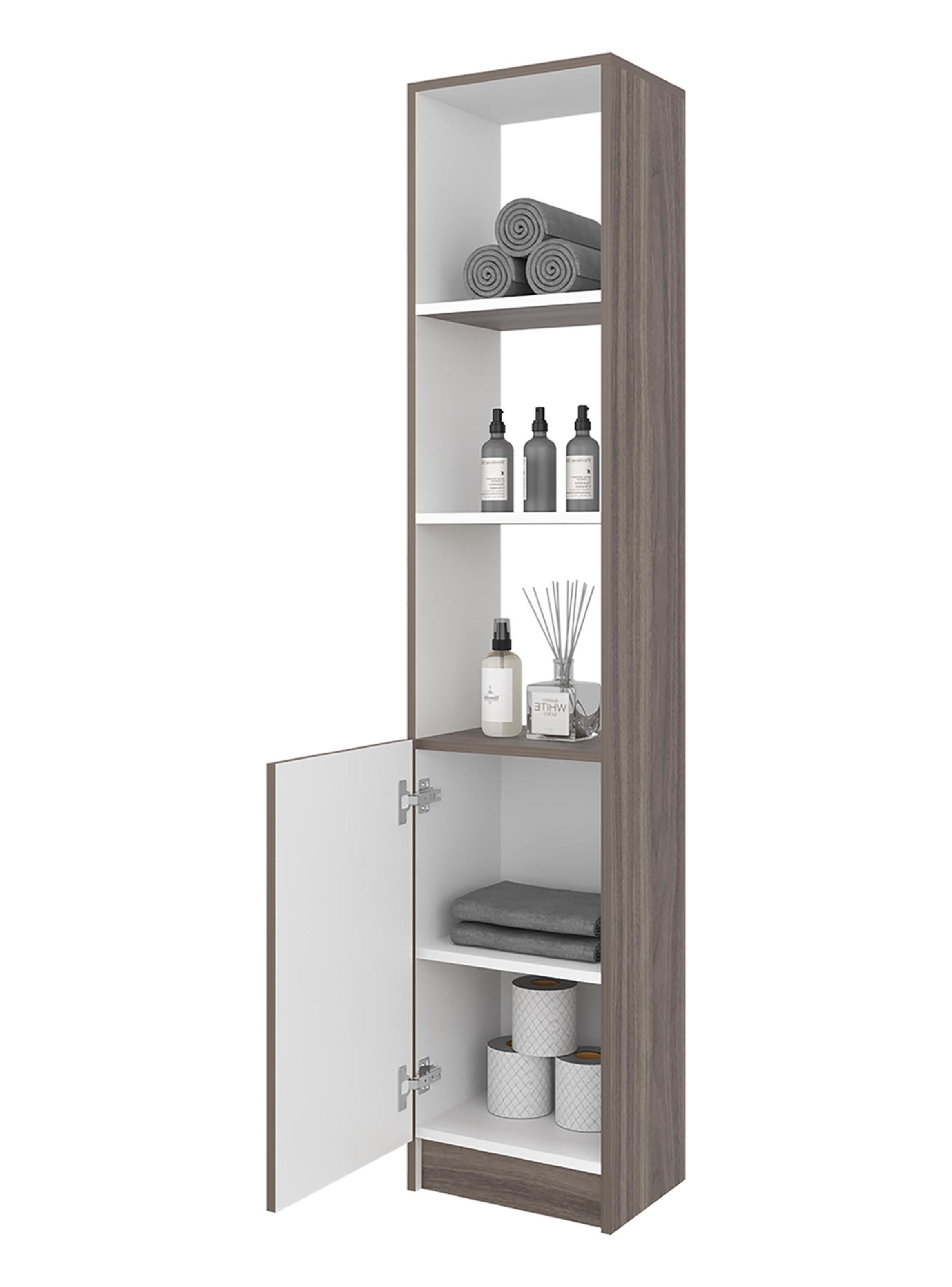 Estante Alto de Baño 1 Puerta Bath 161-3