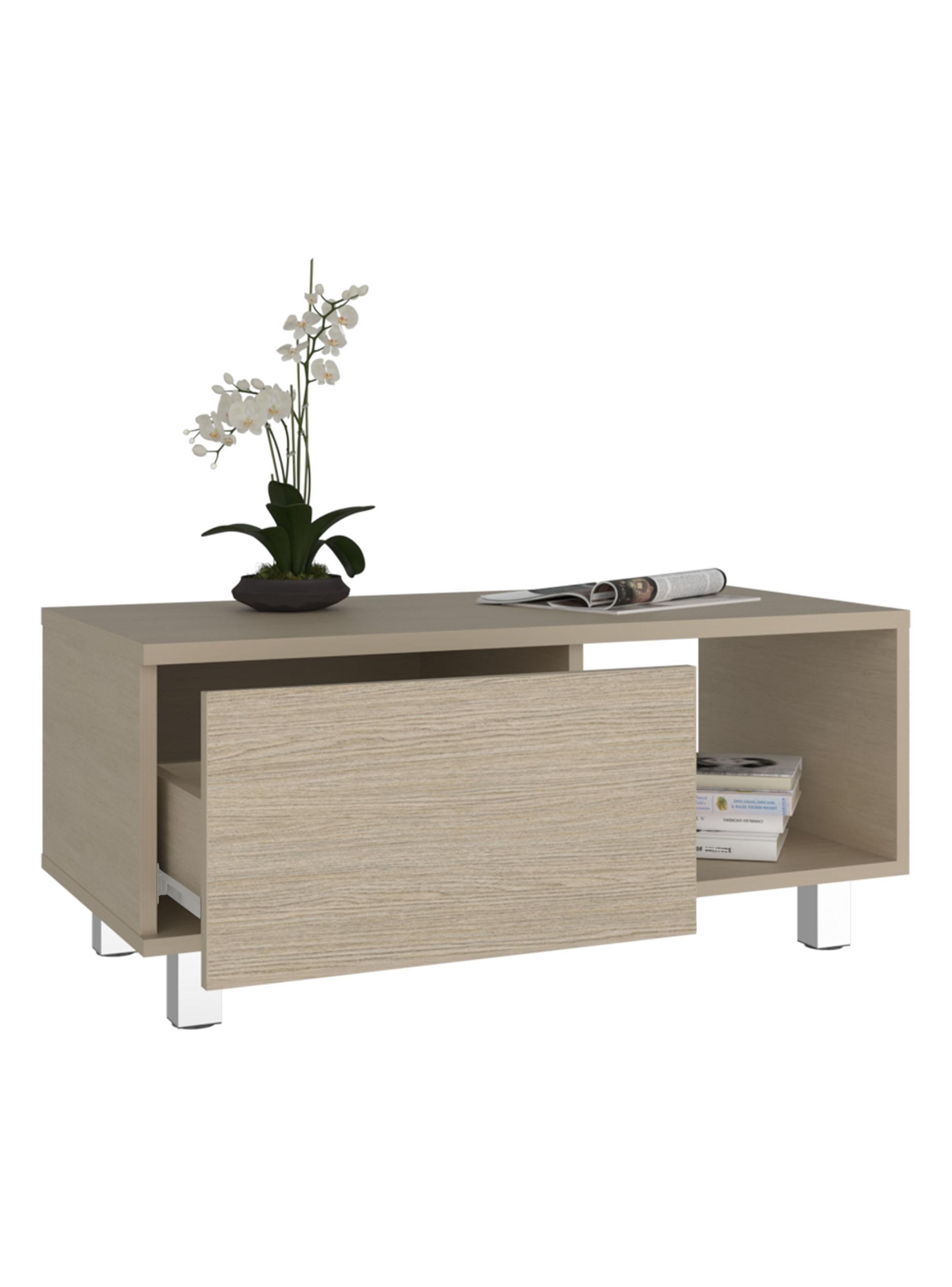 Mesa de Centro 1 Cajón Torence Cartagena 35x80.1x40.1 cm-4