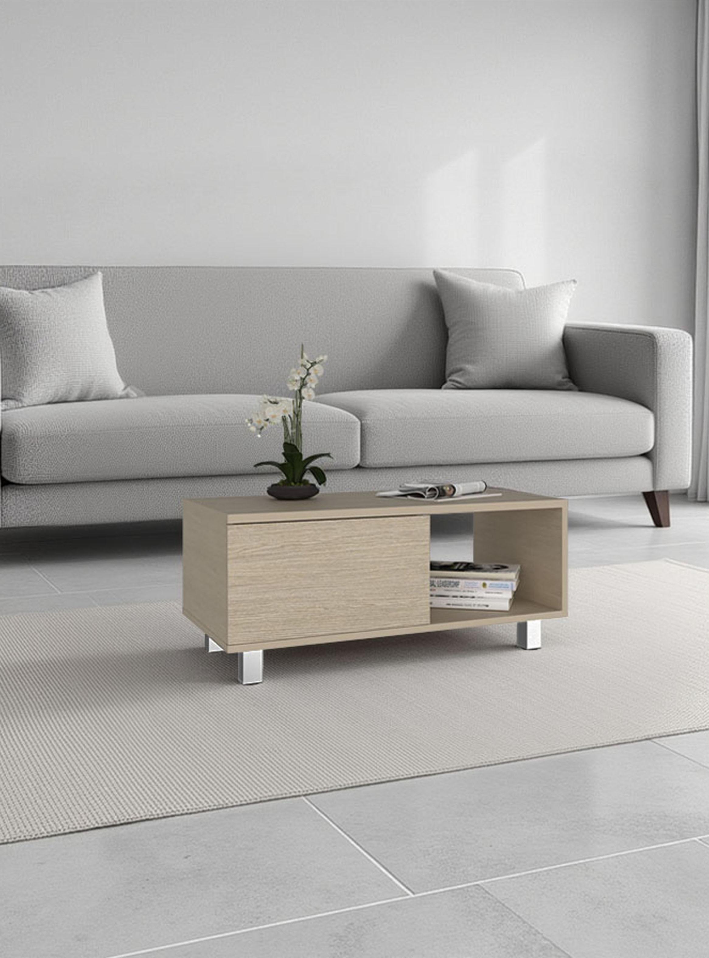 Mesa de Centro 1 Cajón Torence Cartagena 35x80.1x40.1 cm-5